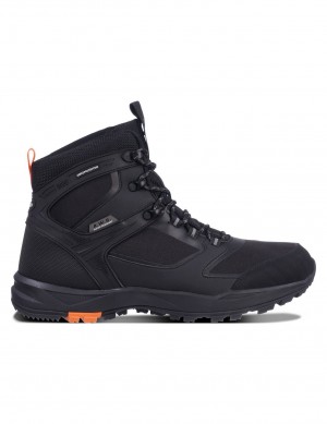 Buty Trekkingowe Męskie Icepeak Agadir2 Outdoor Czarne | Polska-AMK671493