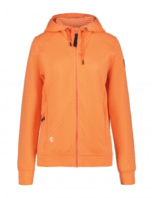 Kurtka Damskie Icepeak Acerran Midlayer Pomarańczowe | Polska-HAS275469