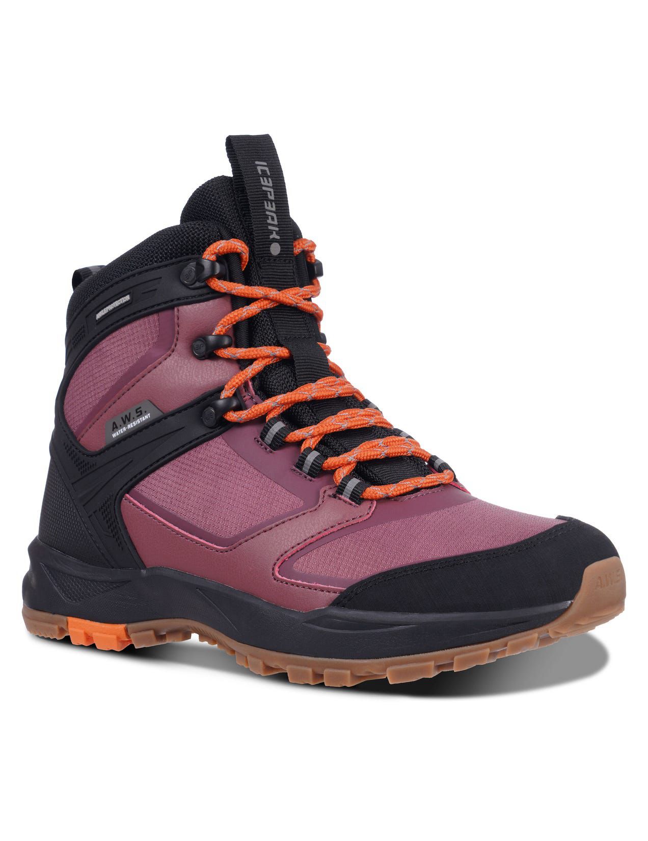 Buty Trekkingowe Damskie Icepeak Agadir2 Outdoor Głęboka Bordowe Czarne | Polska-YPH809512