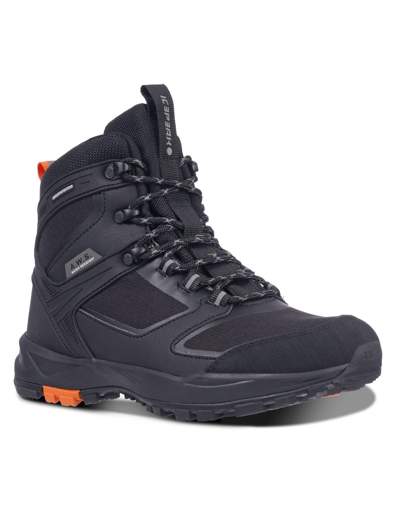 Buty Trekkingowe Damskie Icepeak Agadir2 Outdoor Czarne | Polska-IKC480269