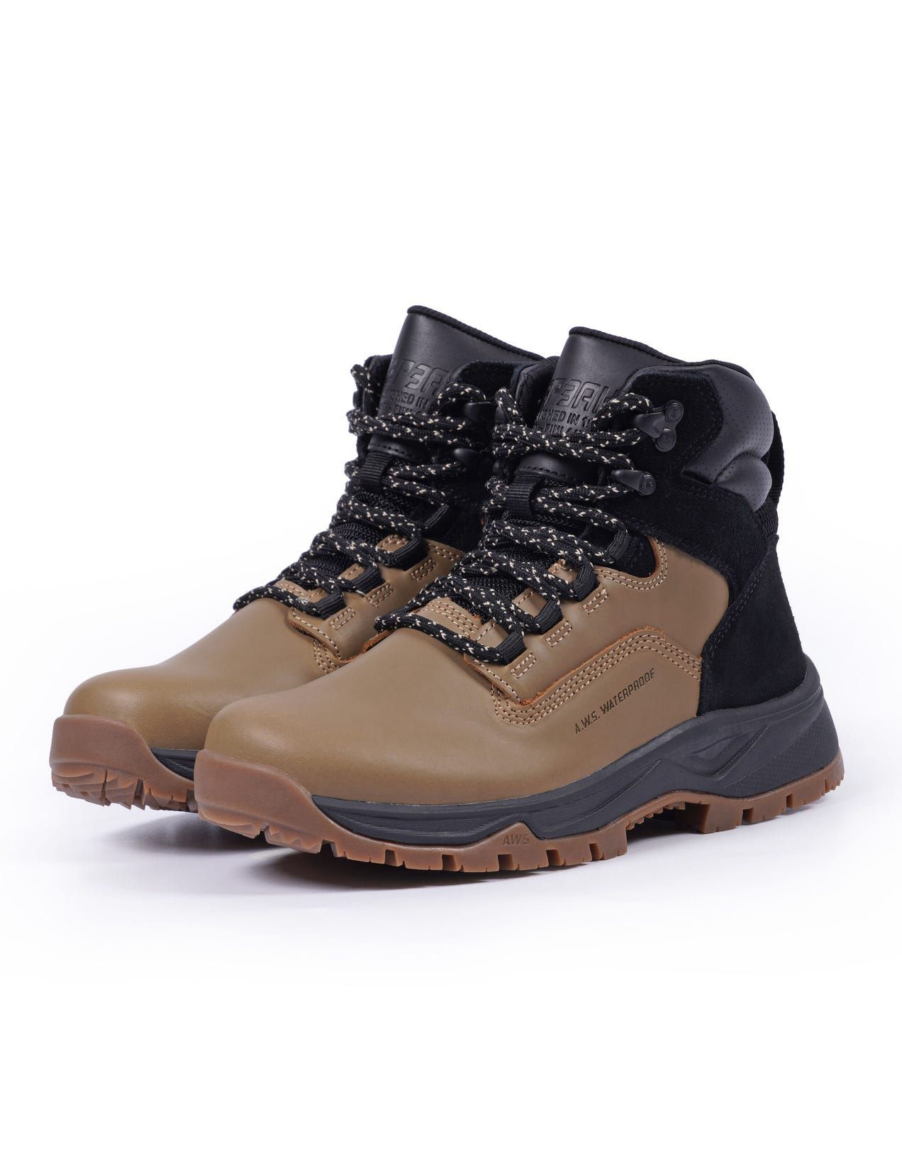 Buty Trekkingowe Damskie Icepeak Anabar Mid-cut Brązowe Czarne | Polska-MAG491067