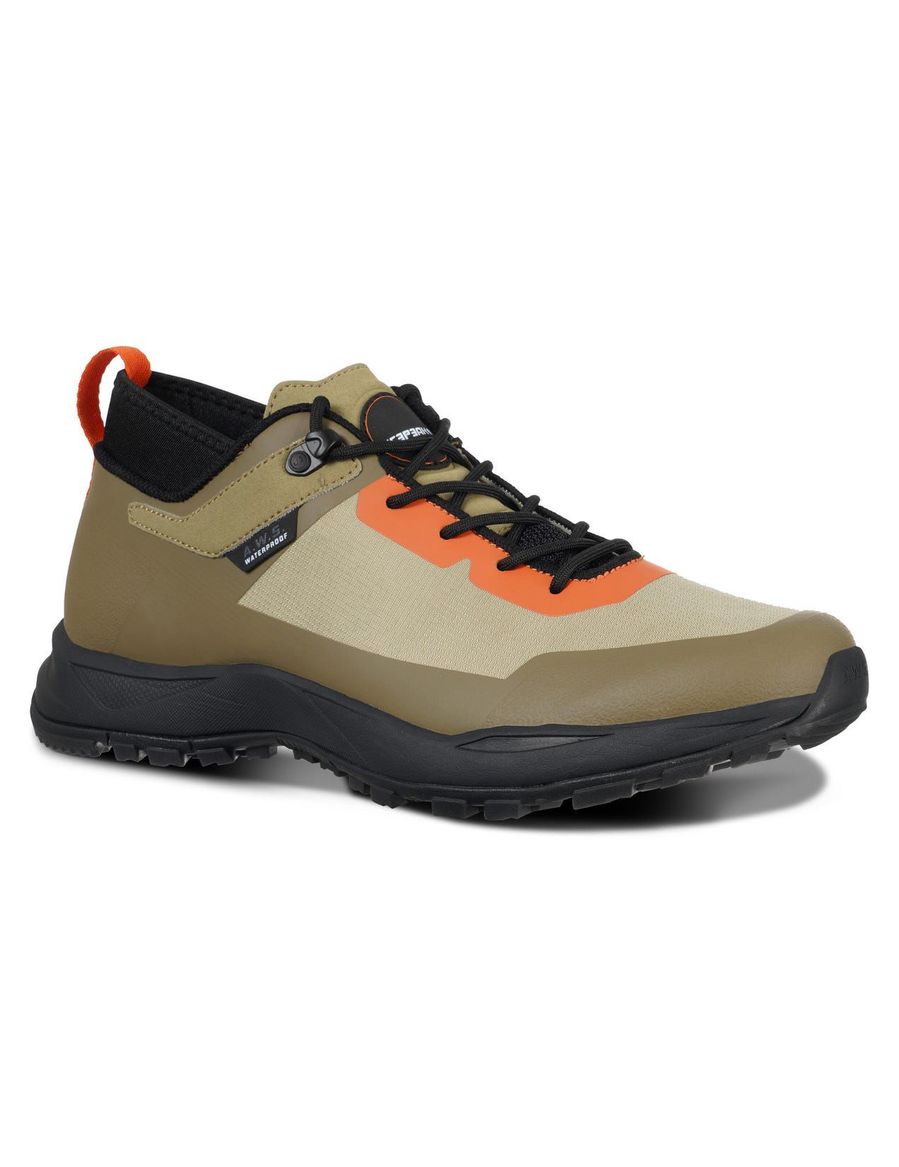 Buty Trekkingowe Męskie Icepeak Adair Low-cut Oliwkowe | Polska-ZIW463270