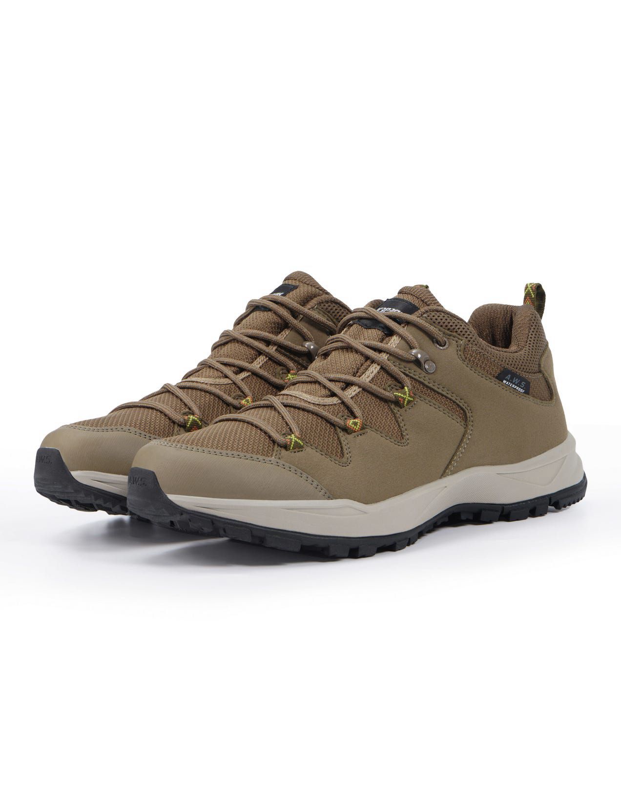 Buty Trekkingowe Męskie Icepeak Ahola Low-cut Oliwkowe | Polska-WMN723405