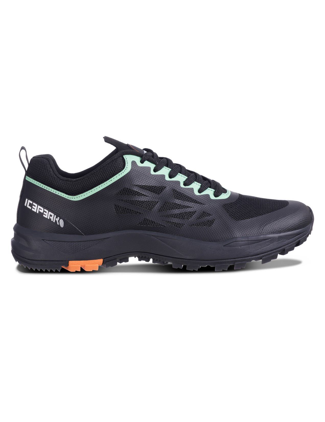 Buty Trekkingowe Męskie Icepeak Andulo Outdoor Czarne | Polska-IJY601345