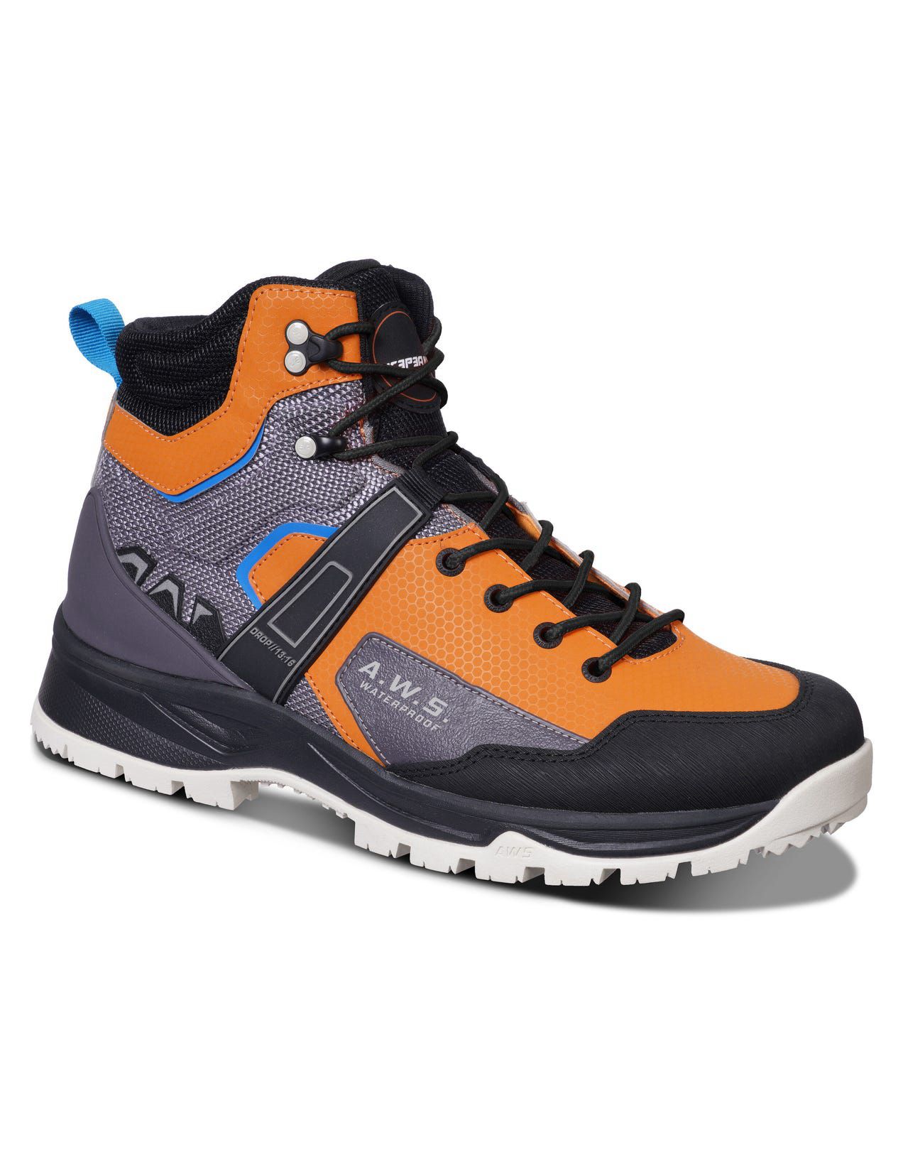 Buty Trekkingowe Męskie Icepeak Annig Outdoor Brązowe Ciemny Szare | Polska-TOF532940