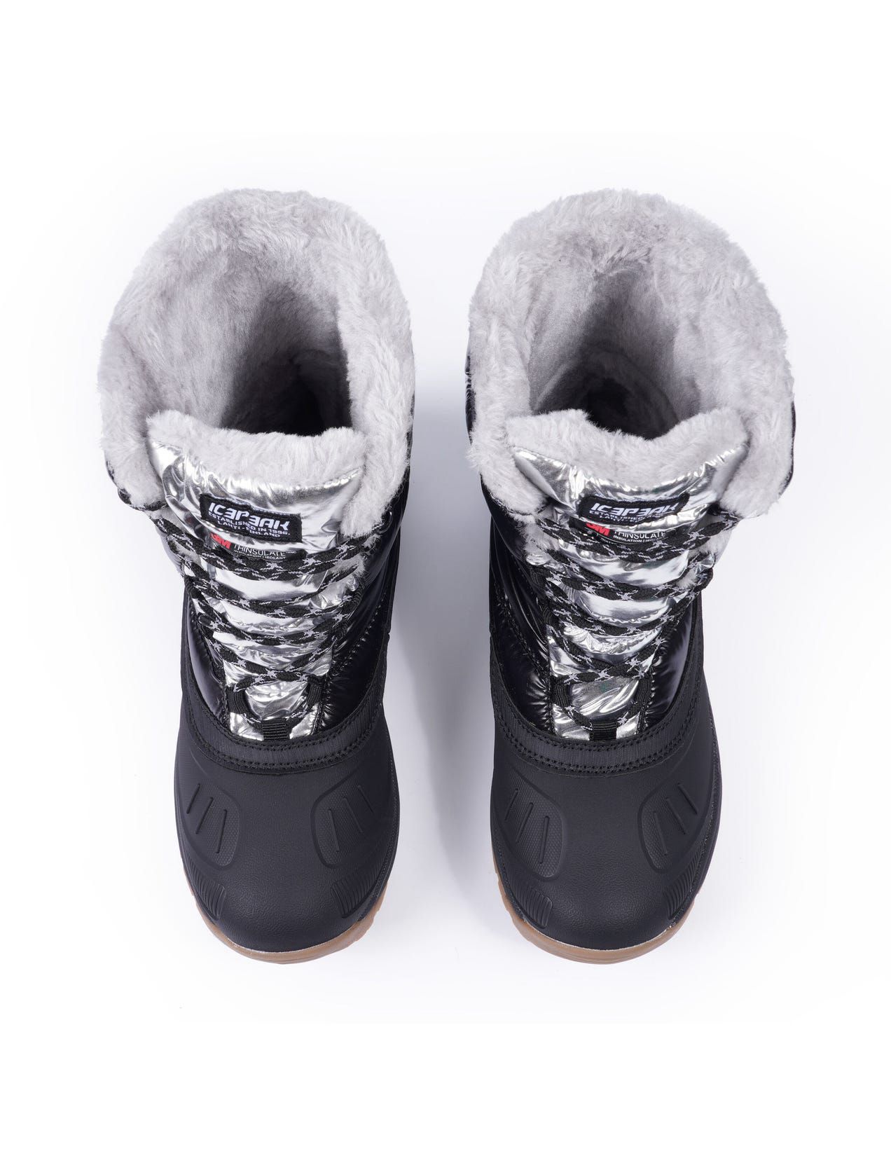 Buty Zimowe Damskie Icepeak Alma Czarne | Polska-WLX261759