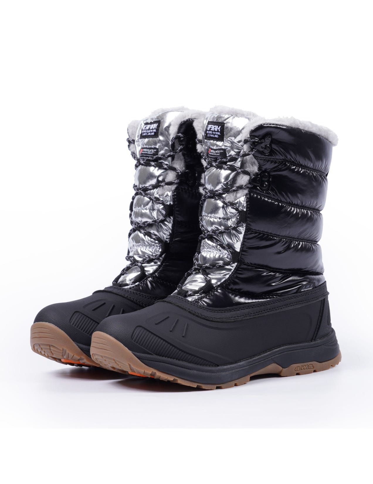 Buty Zimowe Damskie Icepeak Alma Czarne | Polska-WLX261759