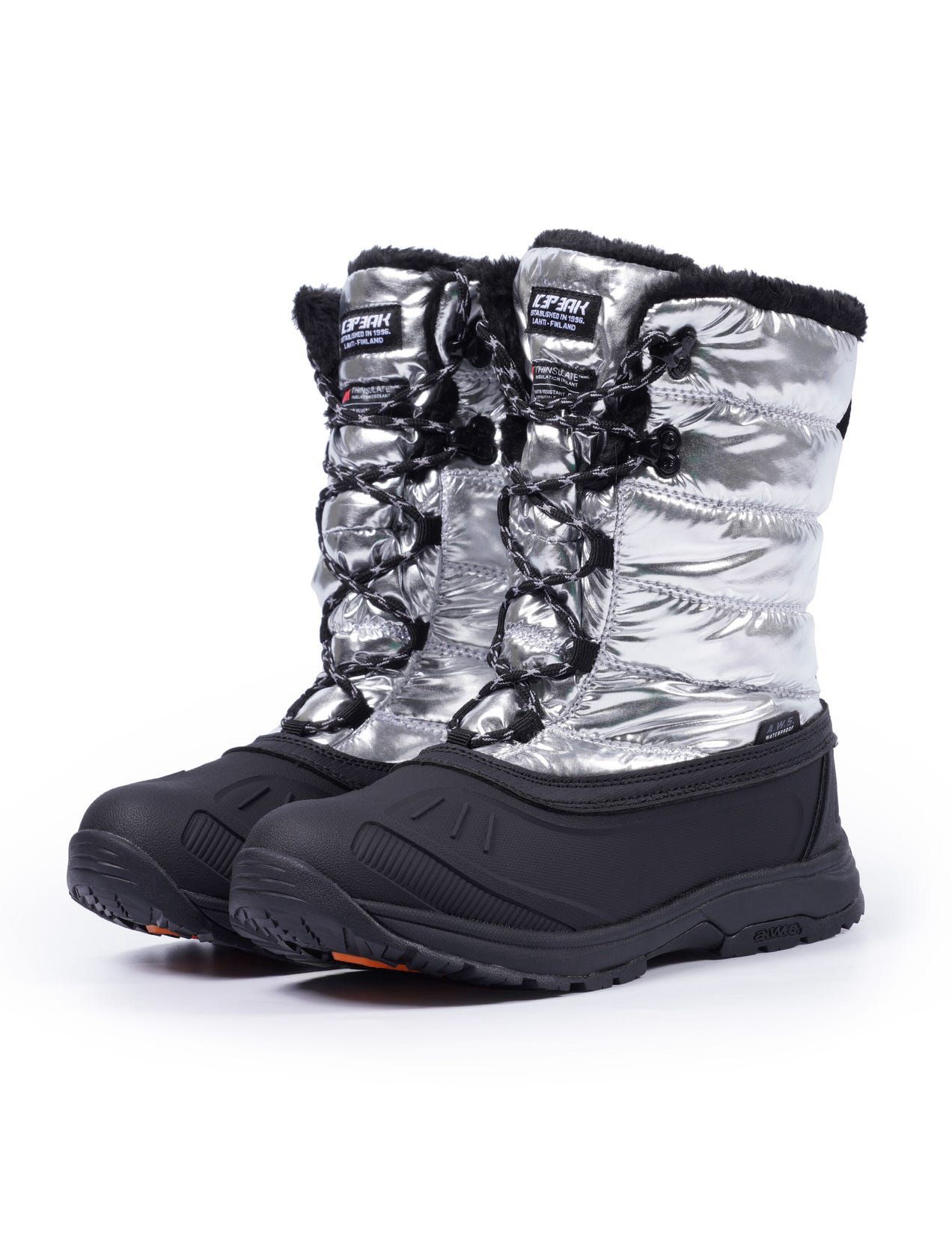 Buty Zimowe Damskie Icepeak Alma Srebrne | Polska-HNY741359