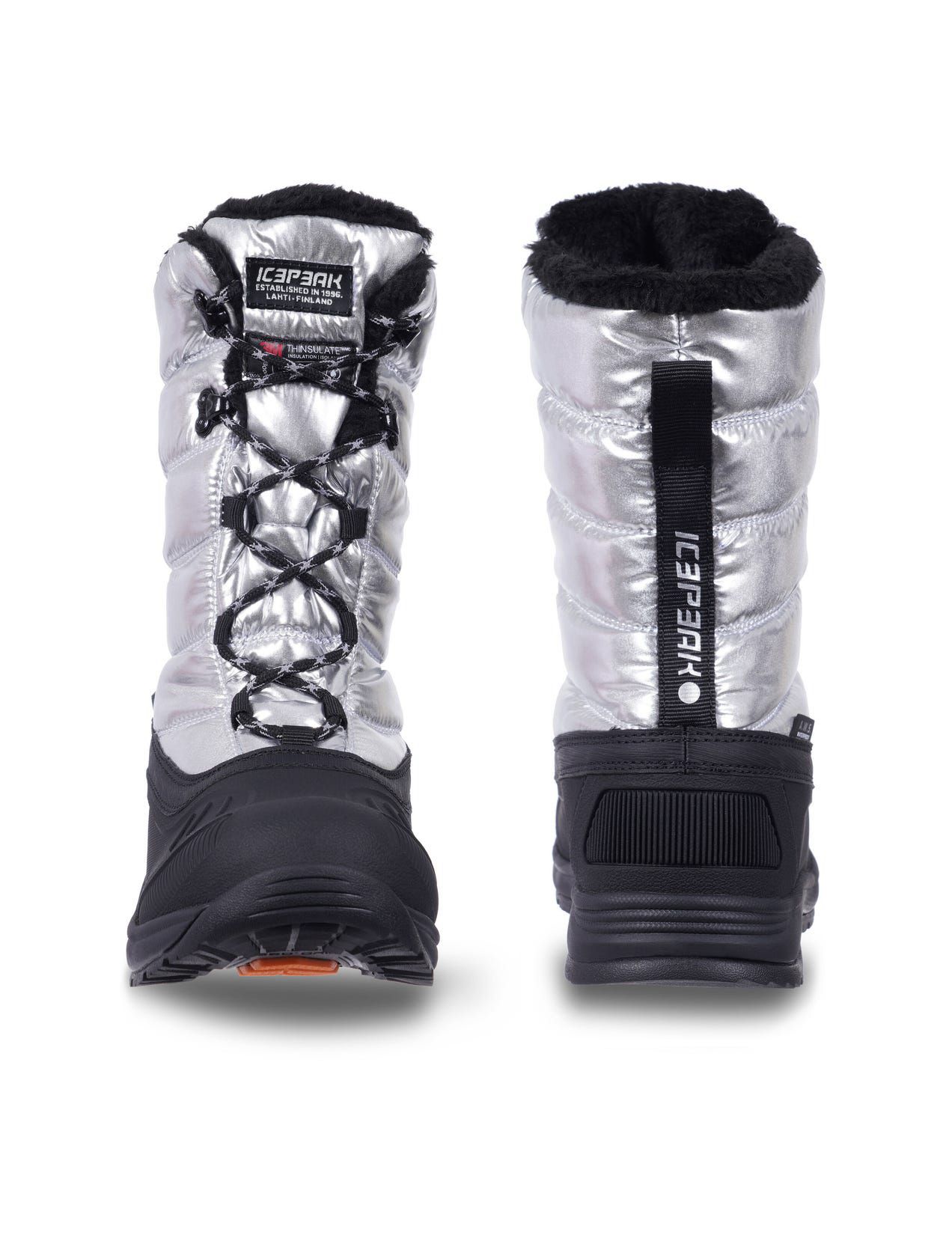 Buty Zimowe Damskie Icepeak Alma Srebrne | Polska-HNY741359