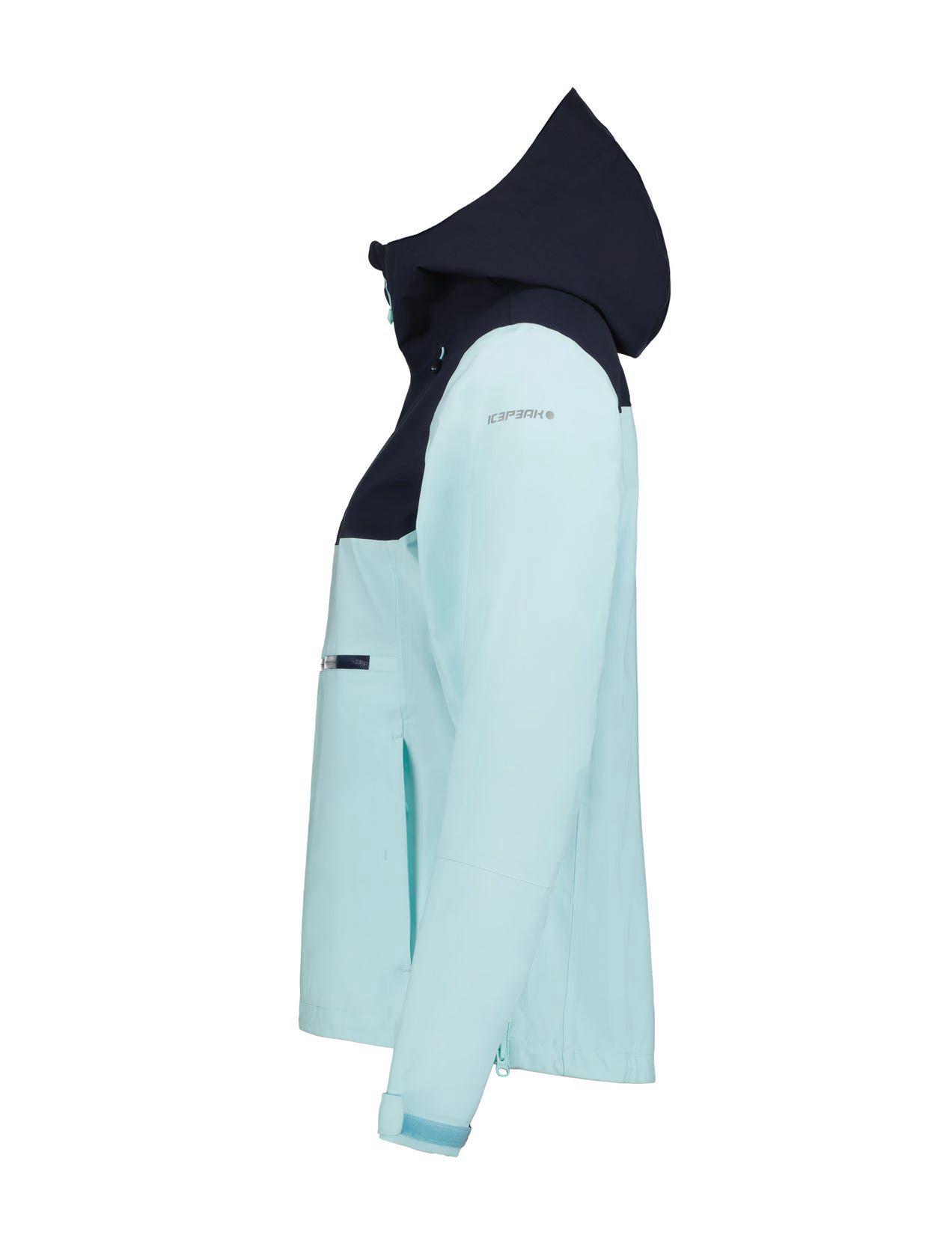 Kurtka Damskie Icepeak Bingen Anorak Turkusowe Granatowe | Polska-UBT981635