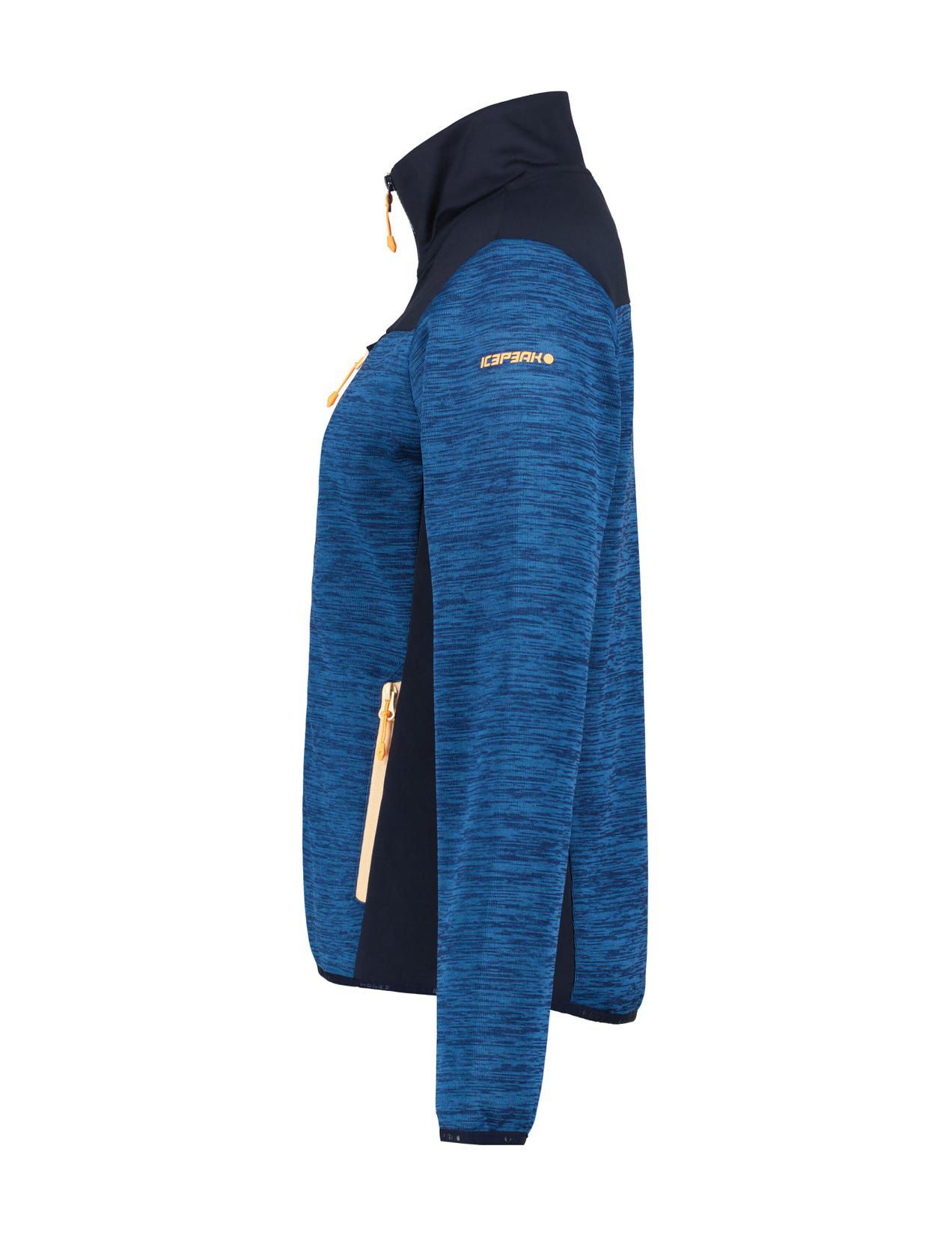 Kurtka Damskie Icepeak Bradbury Midlayer Niebieskie | Polska-WMR321864