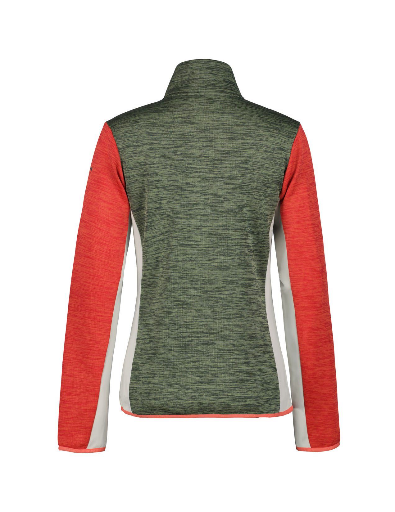 Kurtka Damskie Icepeak Brandis Midlayer Oliwkowe Czerwone | Polska-MOT614529