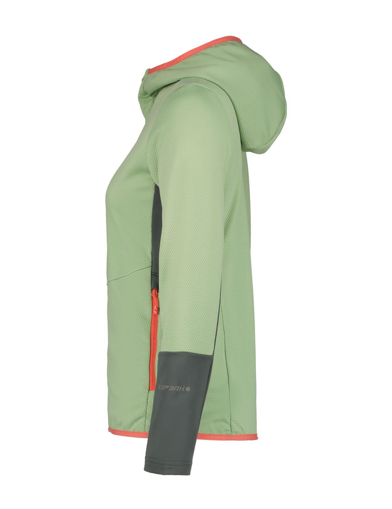 Kurtka Damskie Icepeak Burgau Midlayer Głęboka Zielone | Polska-NDR065931