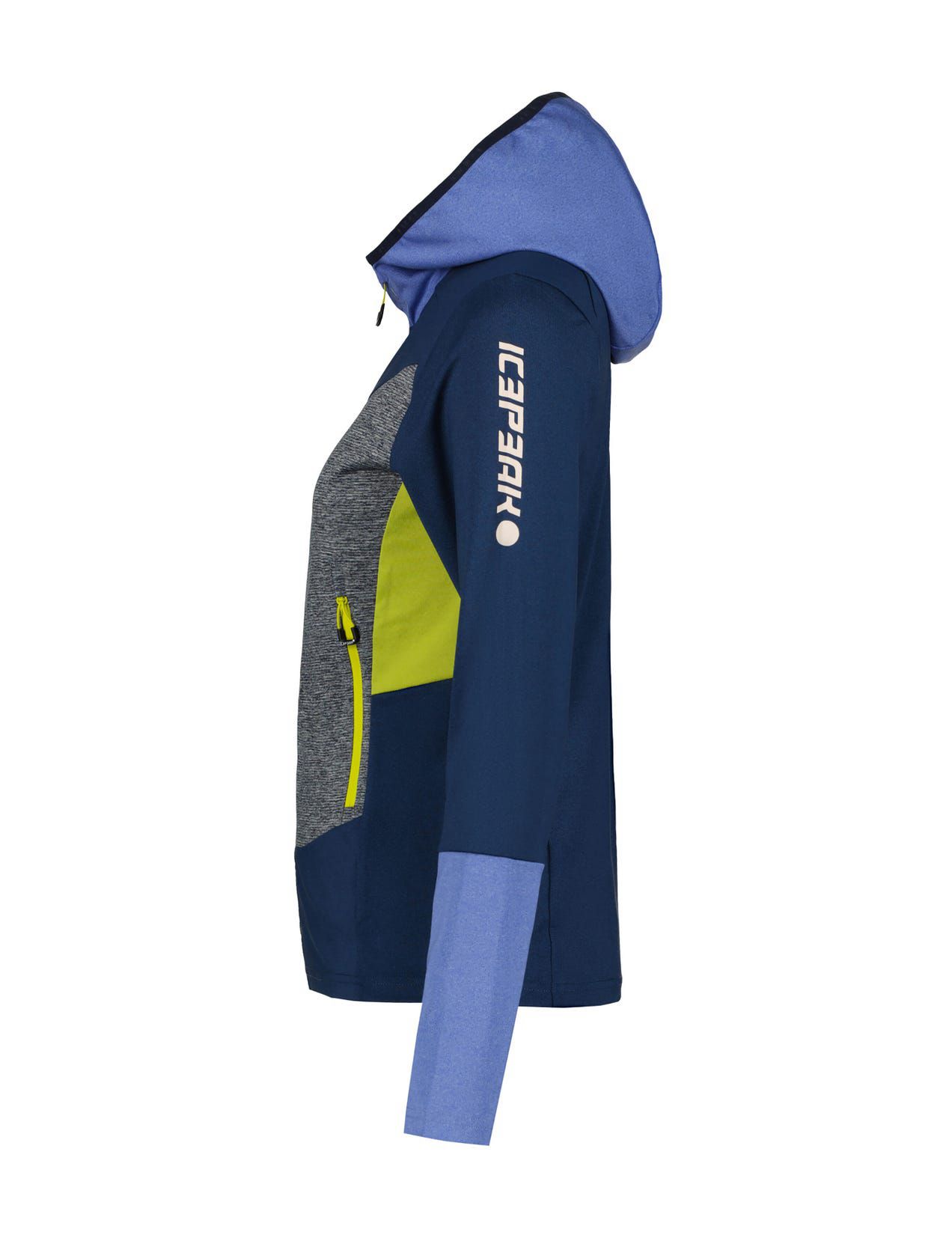 Kurtka Damskie Icepeak Dewitt Midlayer Granatowe Szare | Polska-CJU718943