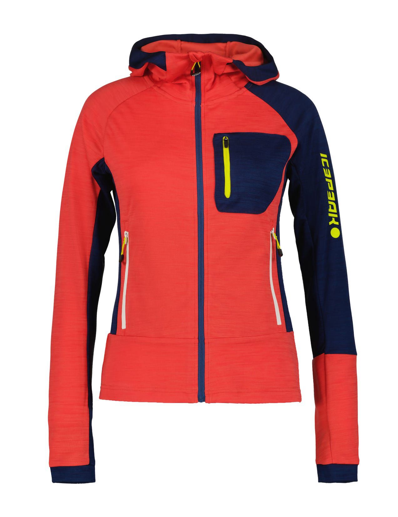 Kurtka Damskie Icepeak Dole Midlayer Granatowe | Polska-GBS972051