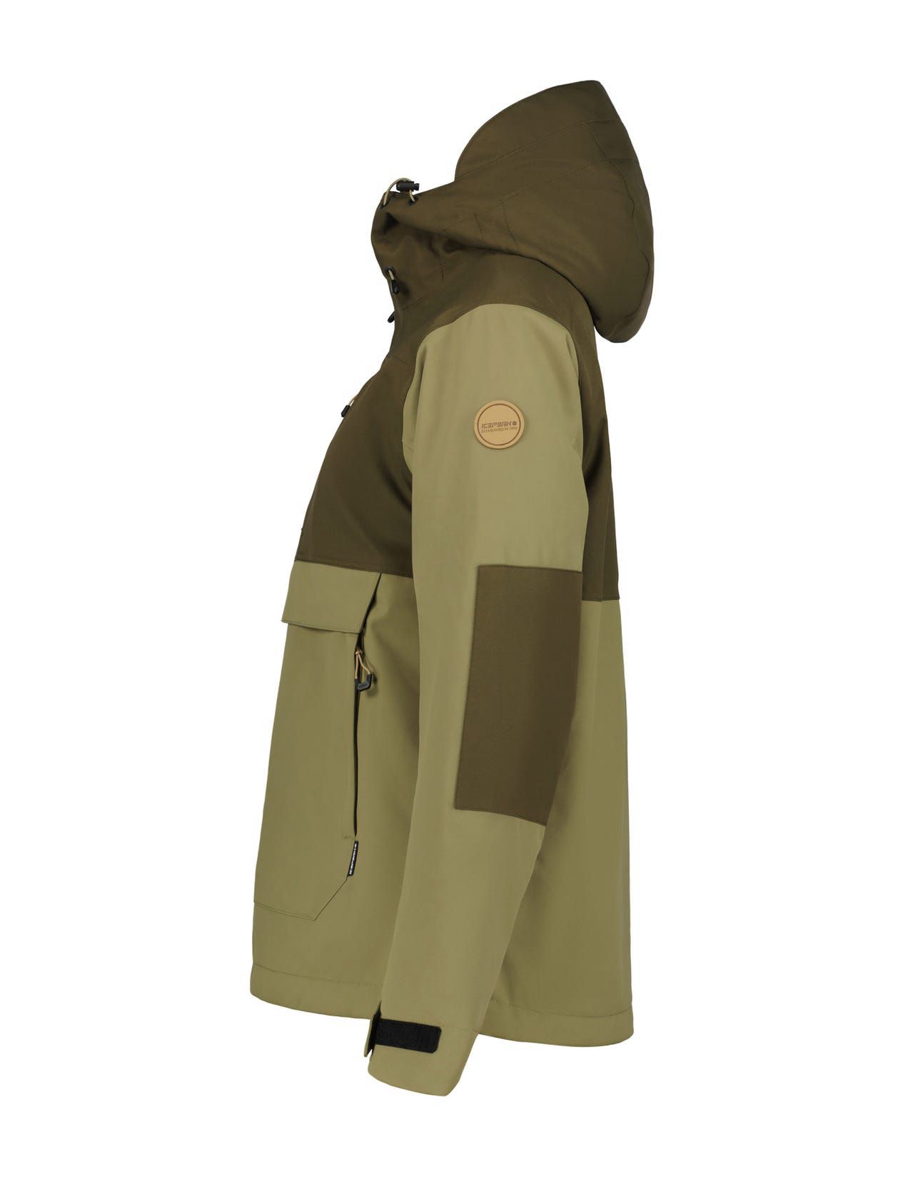 Kurtka Damskie Icepeak Mildred Anorak Ciemny Oliwkowe | Polska-NXG390128