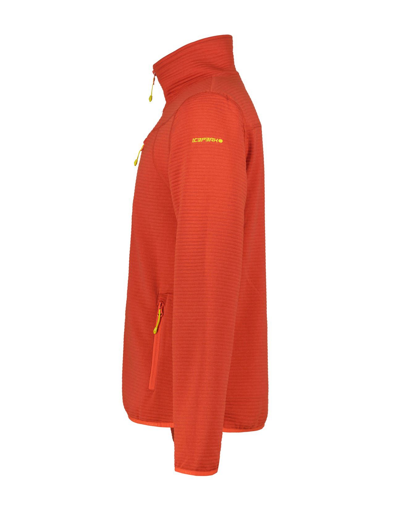 Kurtka Męskie Icepeak Berthold Midlayer Ciemny Pomarańczowe | Polska-XEB253601