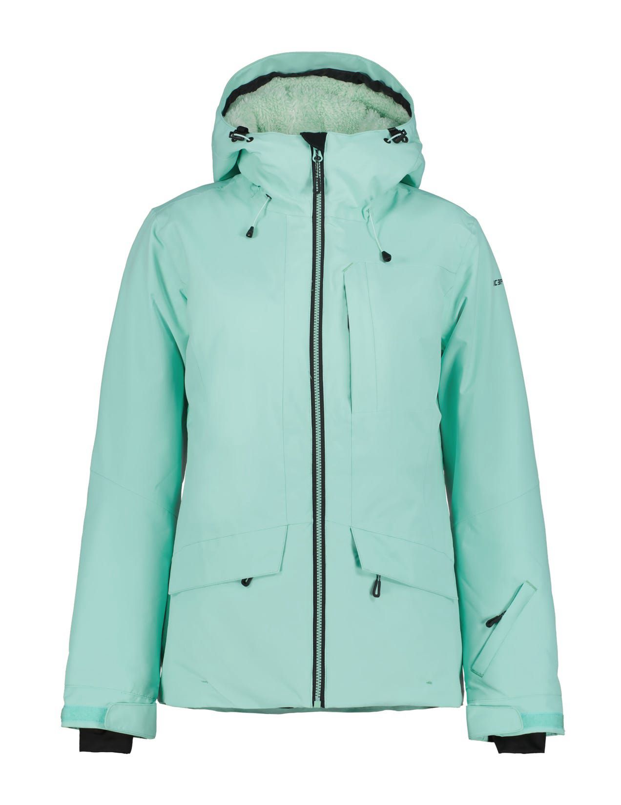 Kurtka Narciarska Damskie Icepeak Cathay Waterproof Insulated Głęboka Turkusowe | Polska-WGT985402