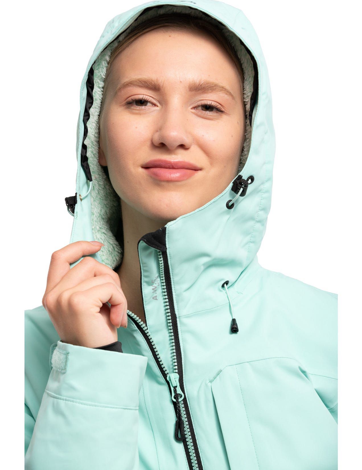 Kurtka Narciarska Damskie Icepeak Cathay Waterproof Insulated Głęboka Turkusowe | Polska-WGT985402