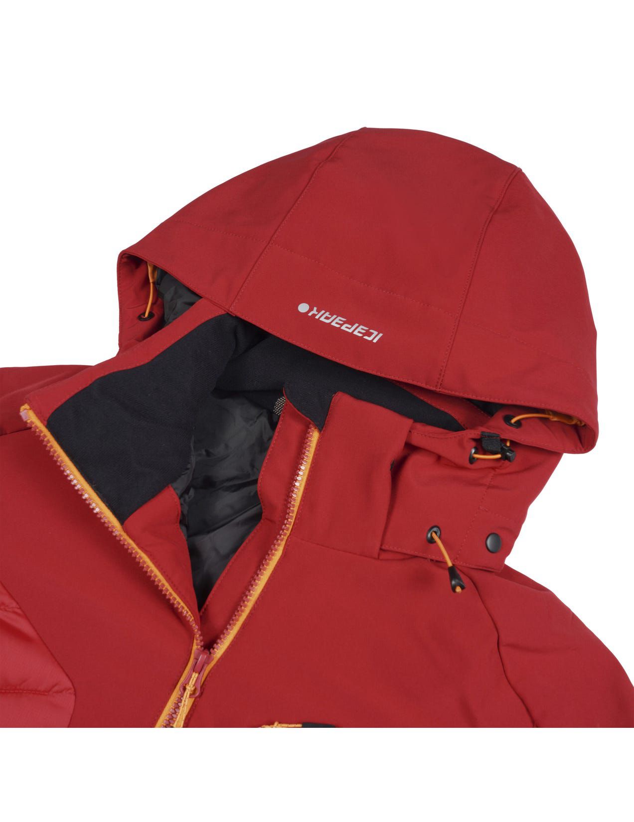 Kurtka Narciarska Damskie Icepeak Freital Insulated Softshell Czerwone | Polska-YDU702684