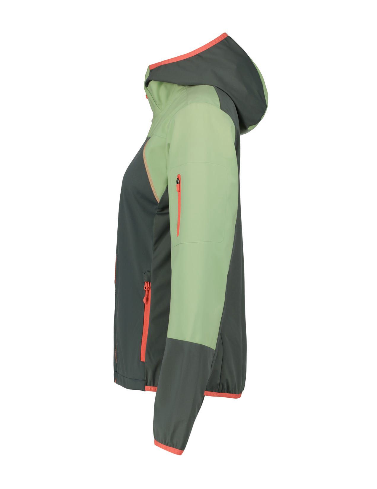 Kurtka Softshell Damskie Icepeak Braden Oliwkowe | Polska-MFR017942