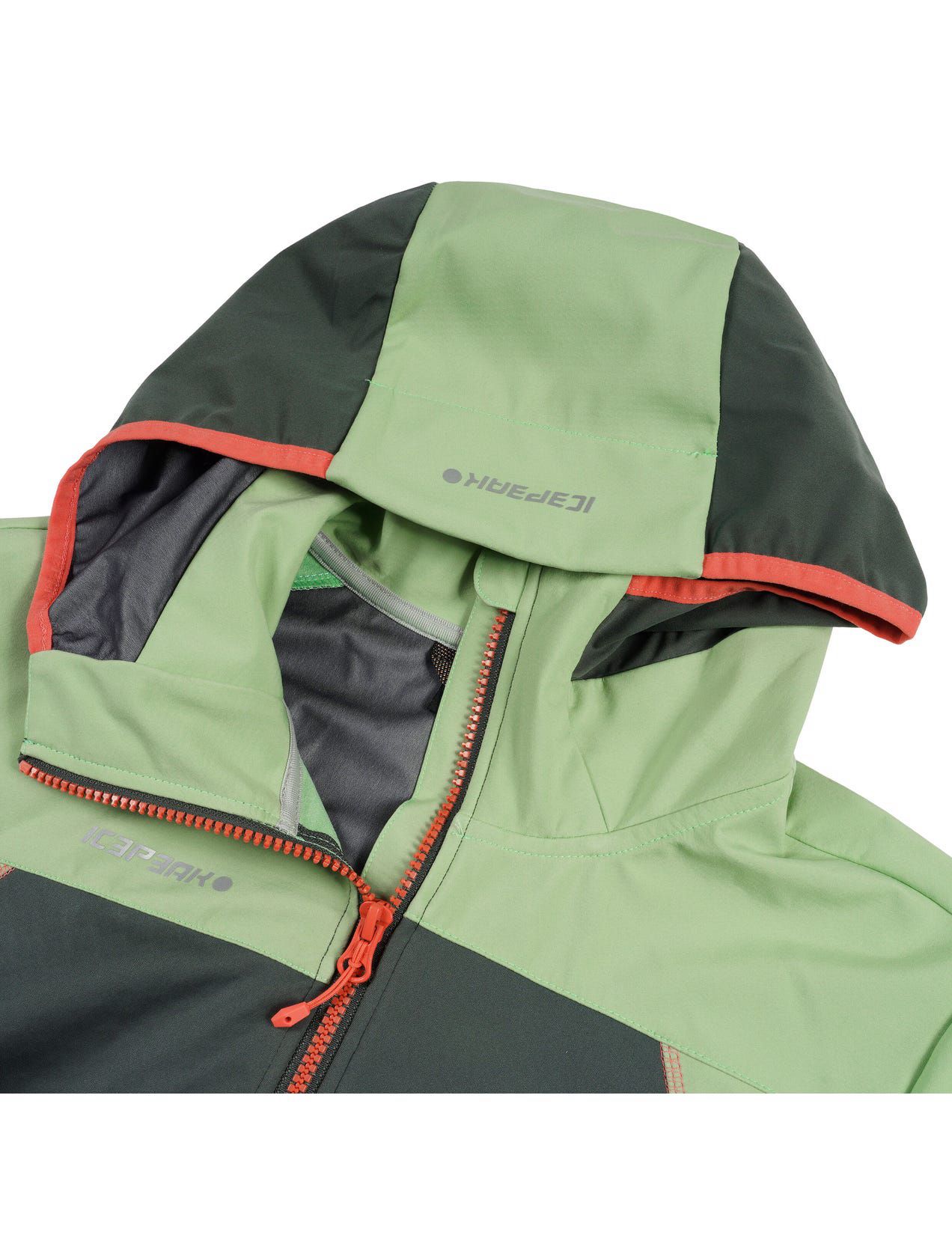 Kurtka Softshell Damskie Icepeak Braden Oliwkowe | Polska-MFR017942