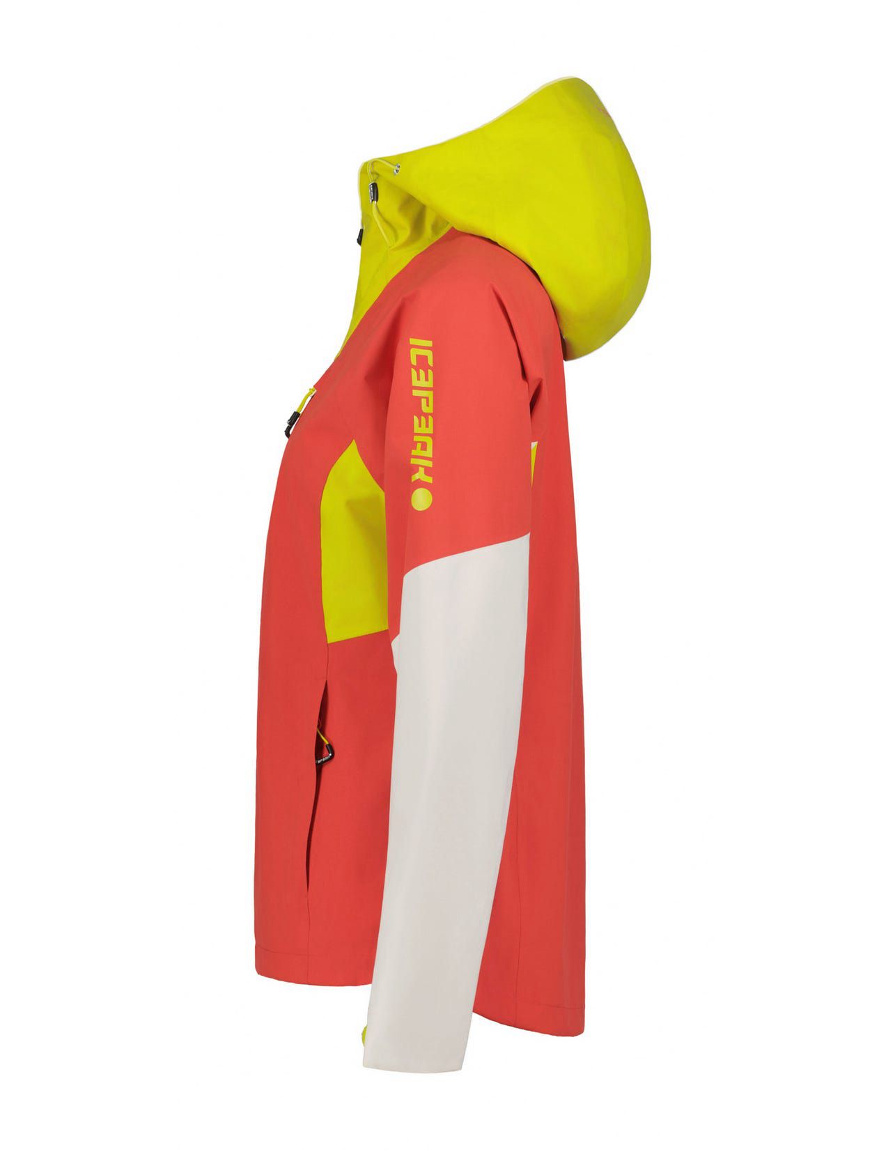 Kurtka Softshell Damskie Icepeak Dazey Białe Zielone | Polska-KIW695213