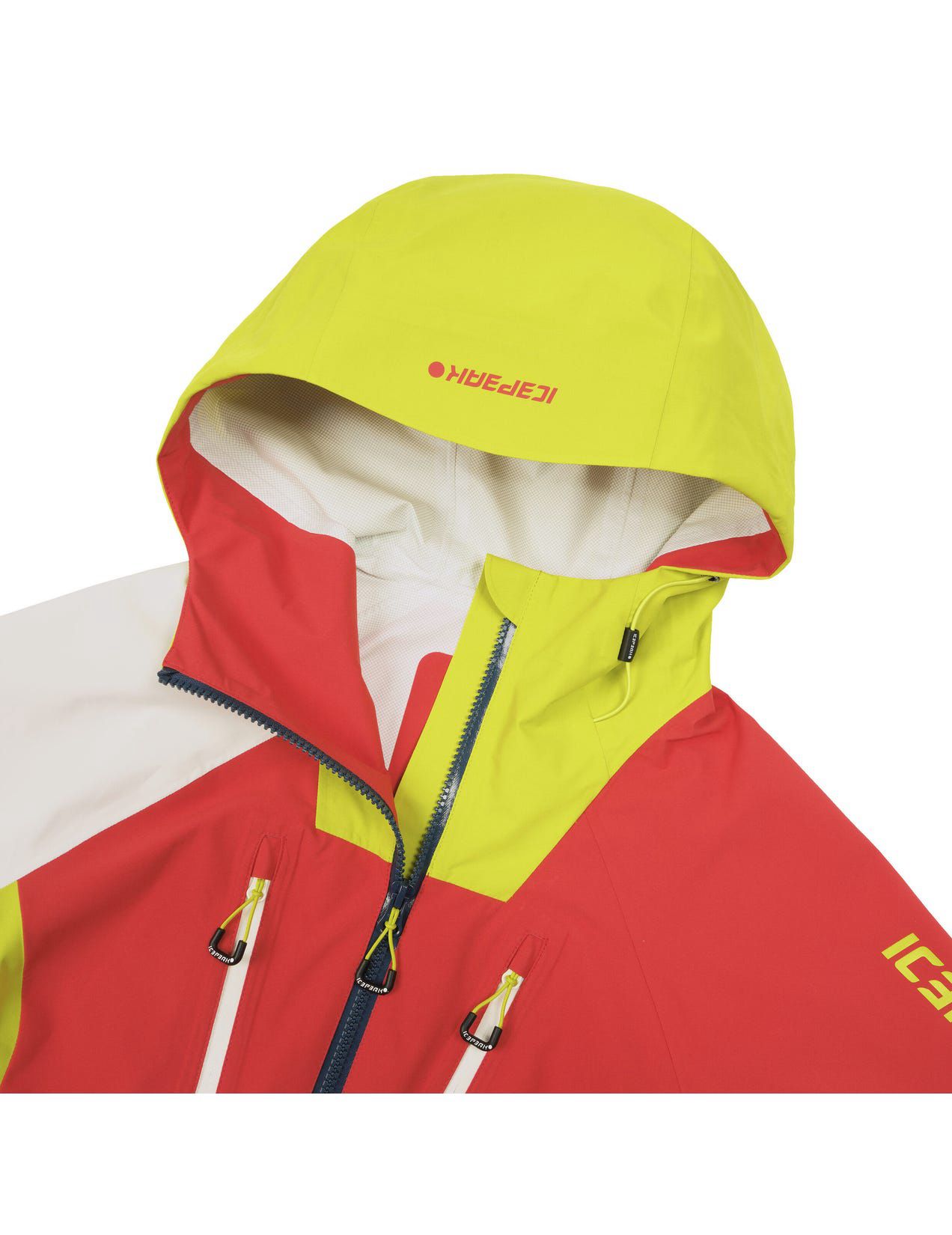 Kurtka Softshell Damskie Icepeak Dazey Białe Zielone | Polska-KIW695213