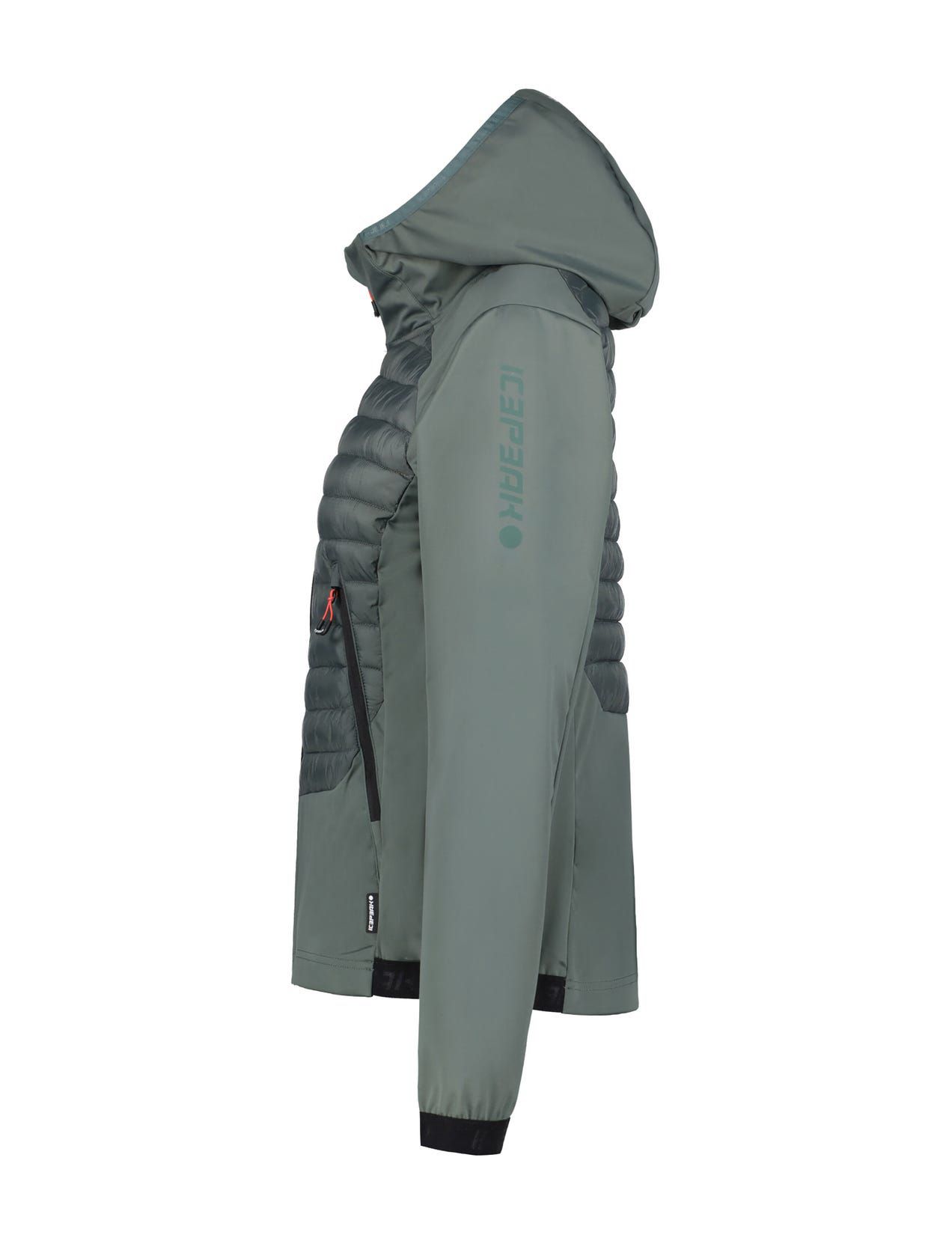 Kurtka Softshell Damskie Icepeak Deerton Ciemny Oliwkowe | Polska-FPZ936472