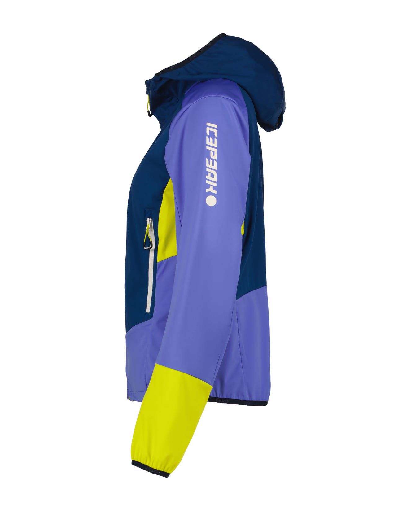 Kurtka Softshell Damskie Icepeak Delli Fioletowe Granatowe Zielone | Polska-VXD056487