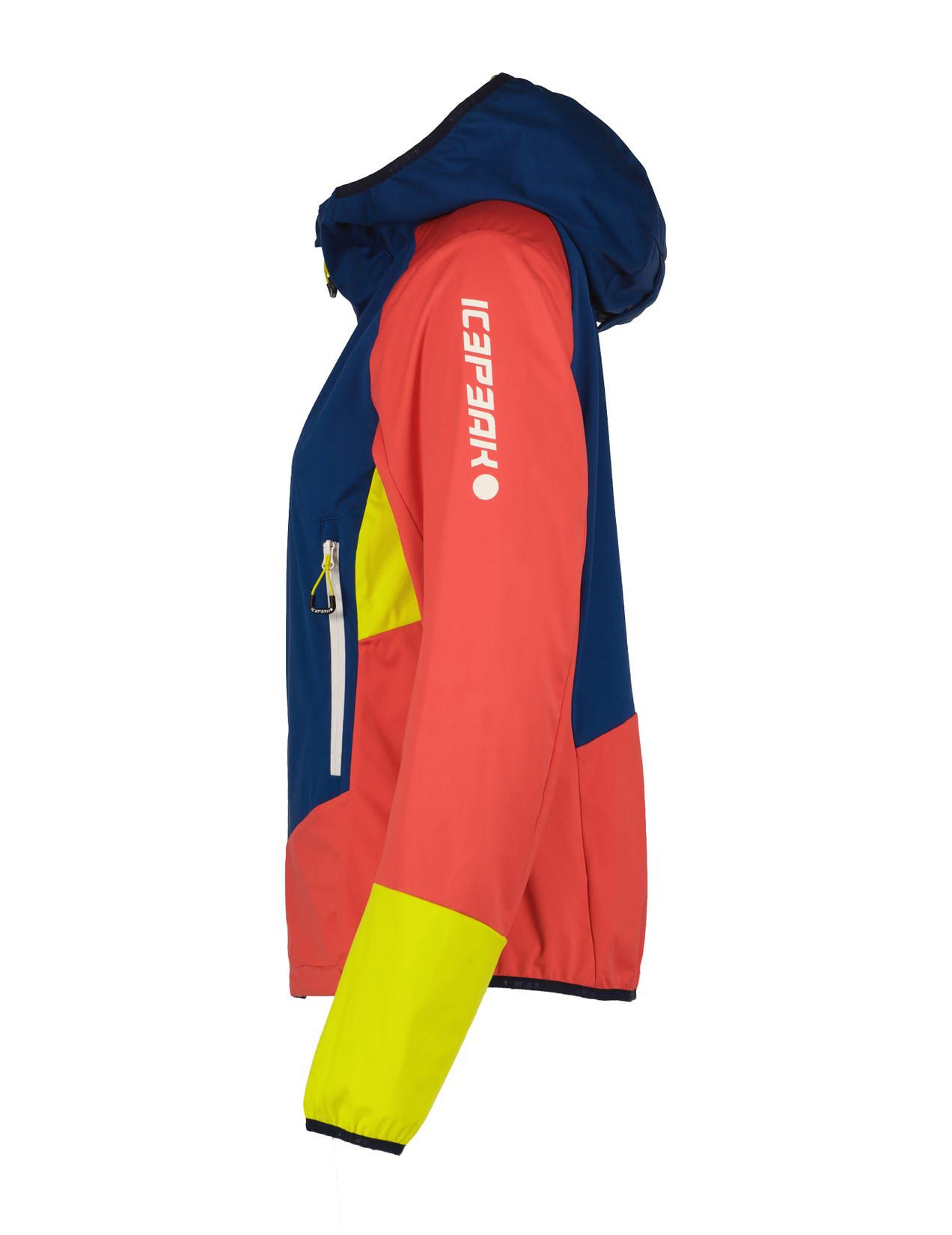 Kurtka Softshell Damskie Icepeak Delli Koralowe Granatowe Zielone | Polska-OUV870463