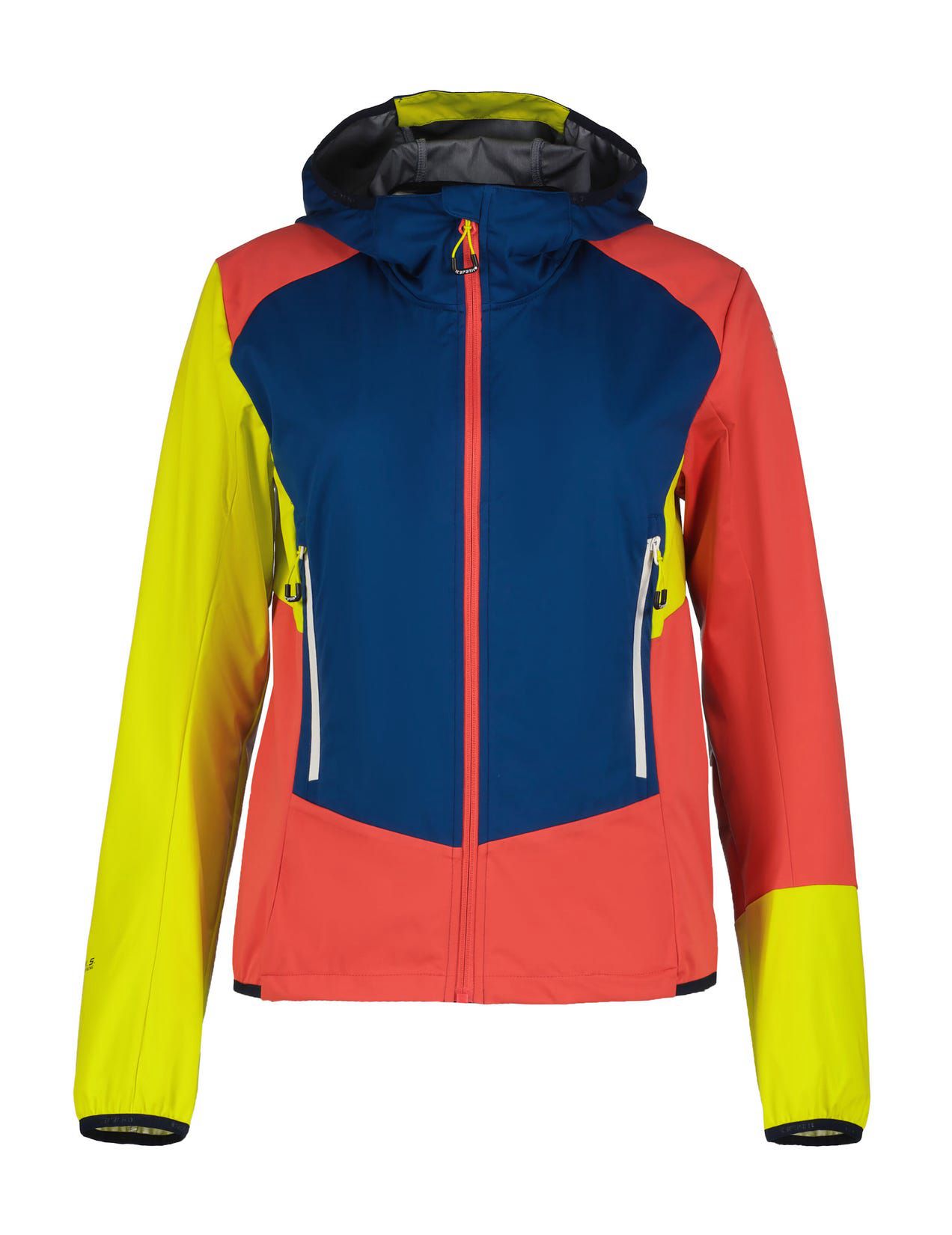 Kurtka Softshell Damskie Icepeak Delli Koralowe Granatowe Zielone | Polska-OUV870463