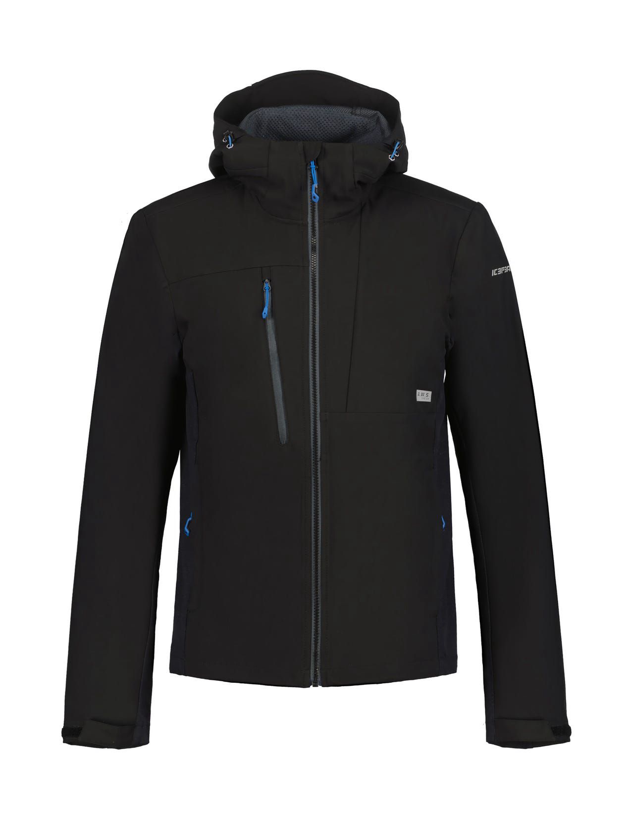 Kurtka Softshell Męskie Icepeak Babbitt Czarne | Polska-NPB789321