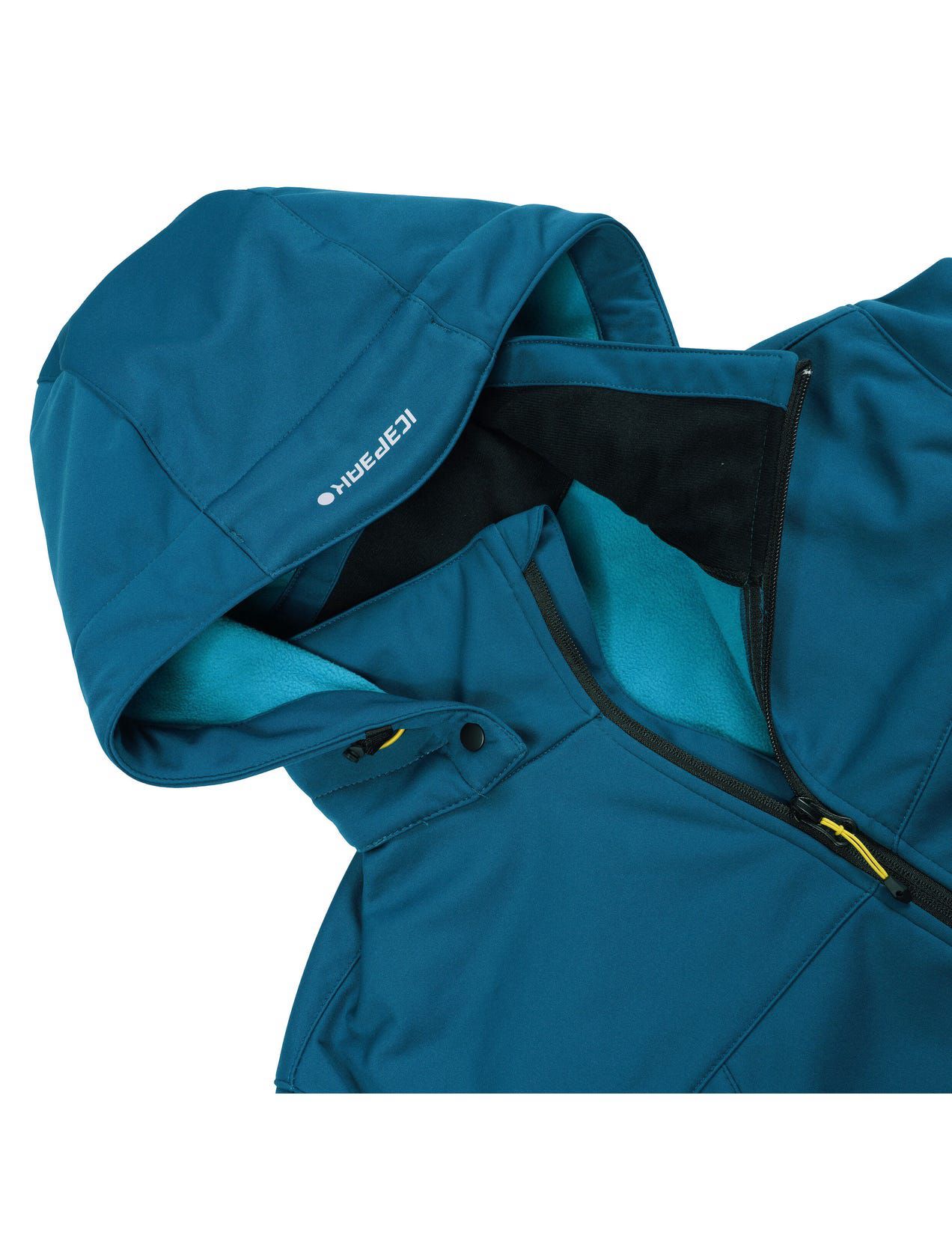 Kurtka Softshell Męskie Icepeak Biggs Light Niebieskie | Polska-RXL280196