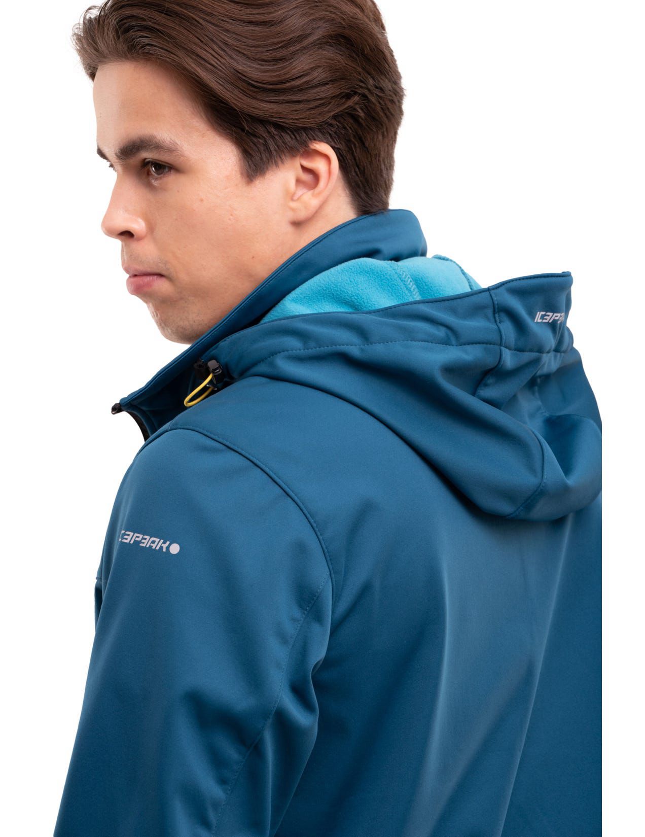 Kurtka Softshell Męskie Icepeak Biggs Light Niebieskie | Polska-RXL280196