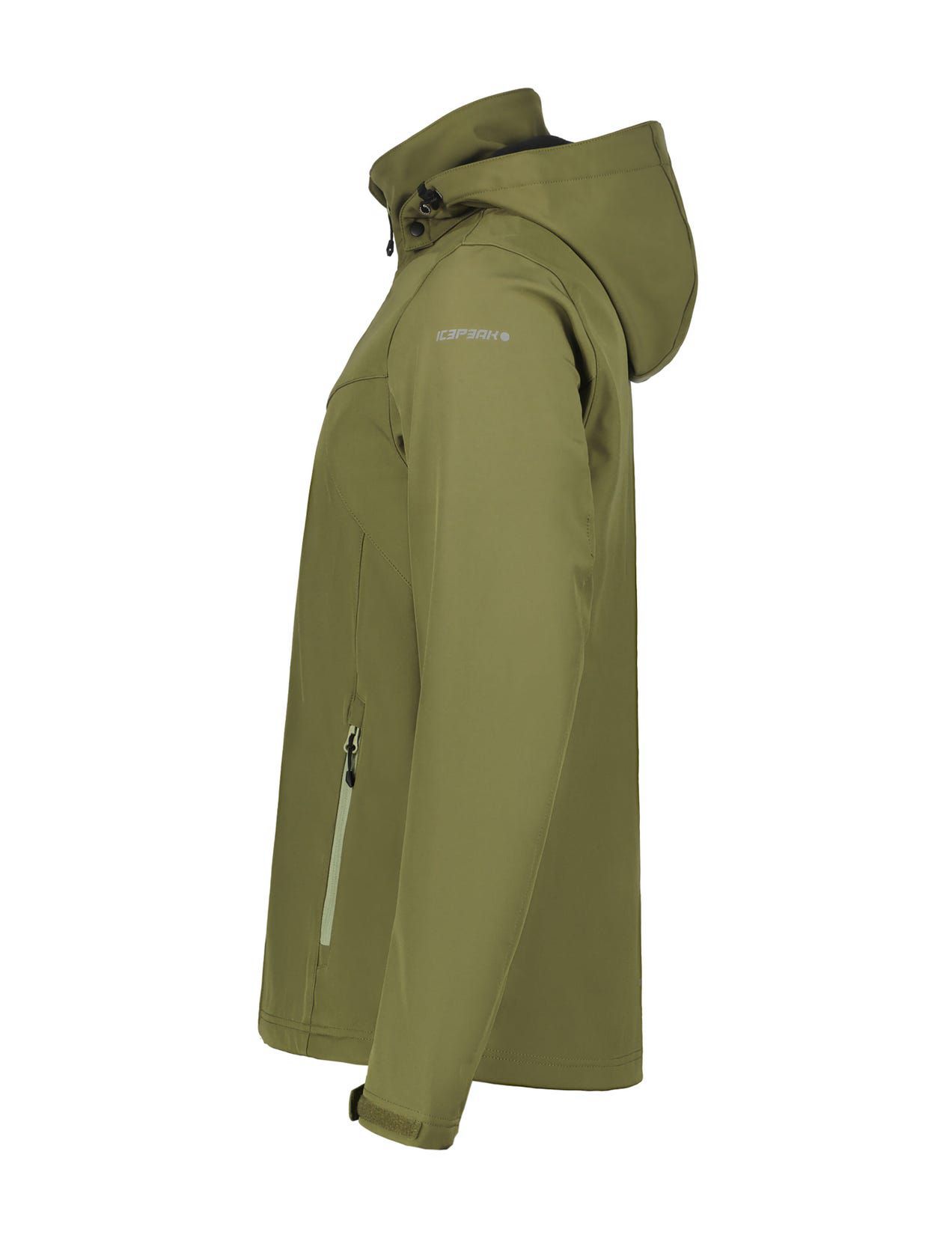 Kurtka Softshell Męskie Icepeak Brimfield Oliwkowe | Polska-RUZ325809