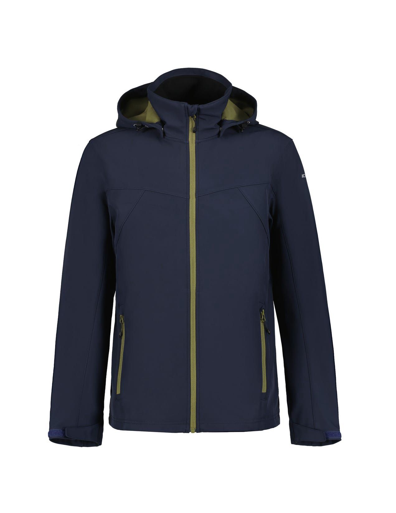 Kurtka Softshell Męskie Icepeak Brimfield Granatowe | Polska-IVY749518