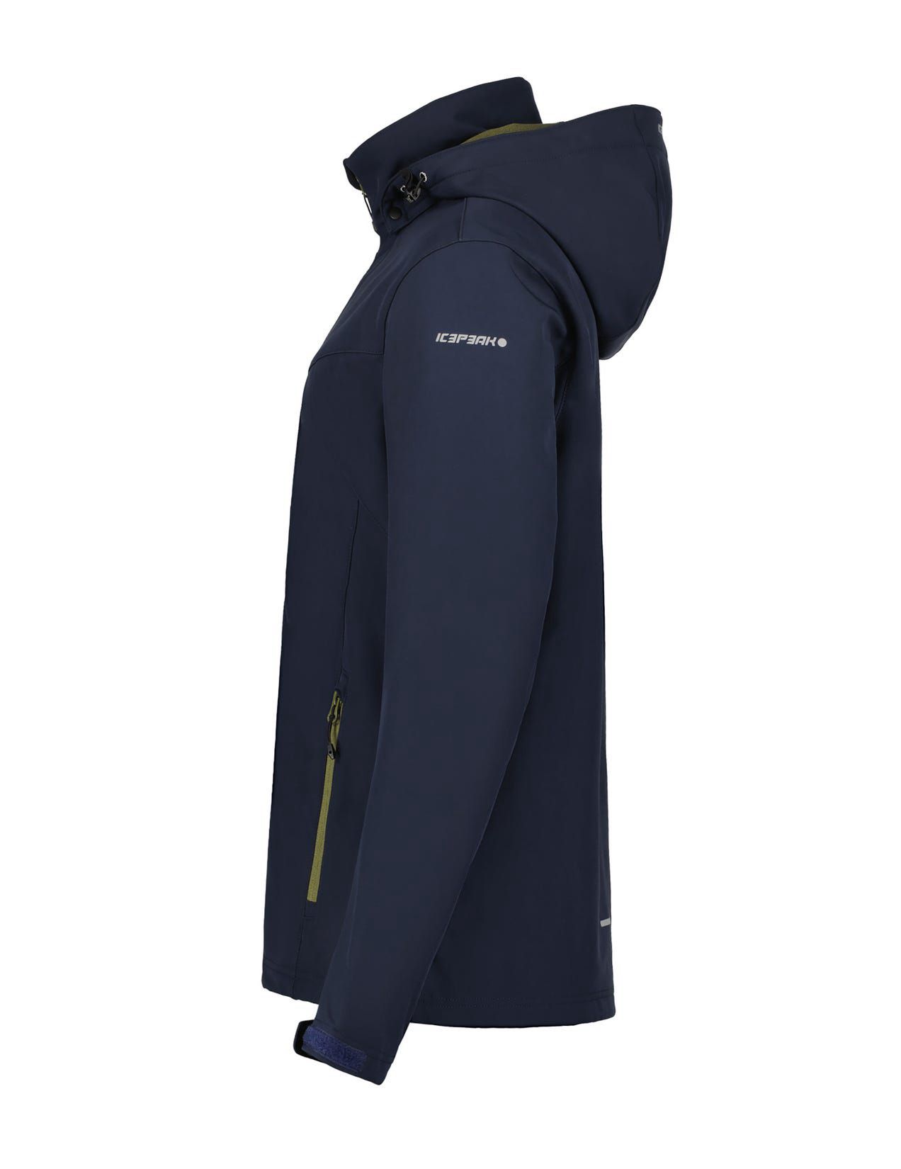 Kurtka Softshell Męskie Icepeak Brimfield Granatowe | Polska-IVY749518