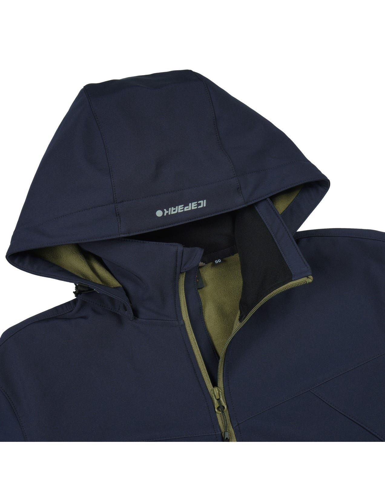 Kurtka Softshell Męskie Icepeak Brimfield Granatowe | Polska-IVY749518