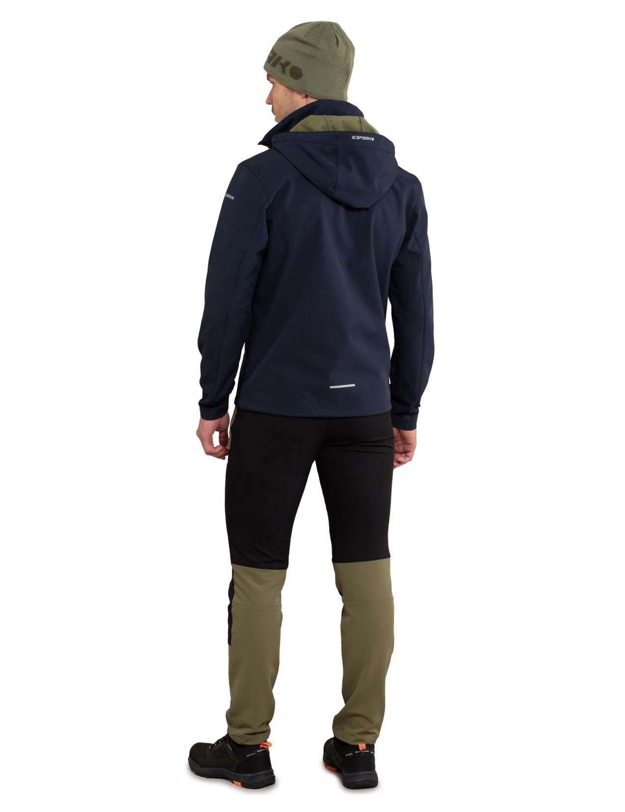 Kurtka Softshell Męskie Icepeak Brimfield Granatowe | Polska-IVY749518