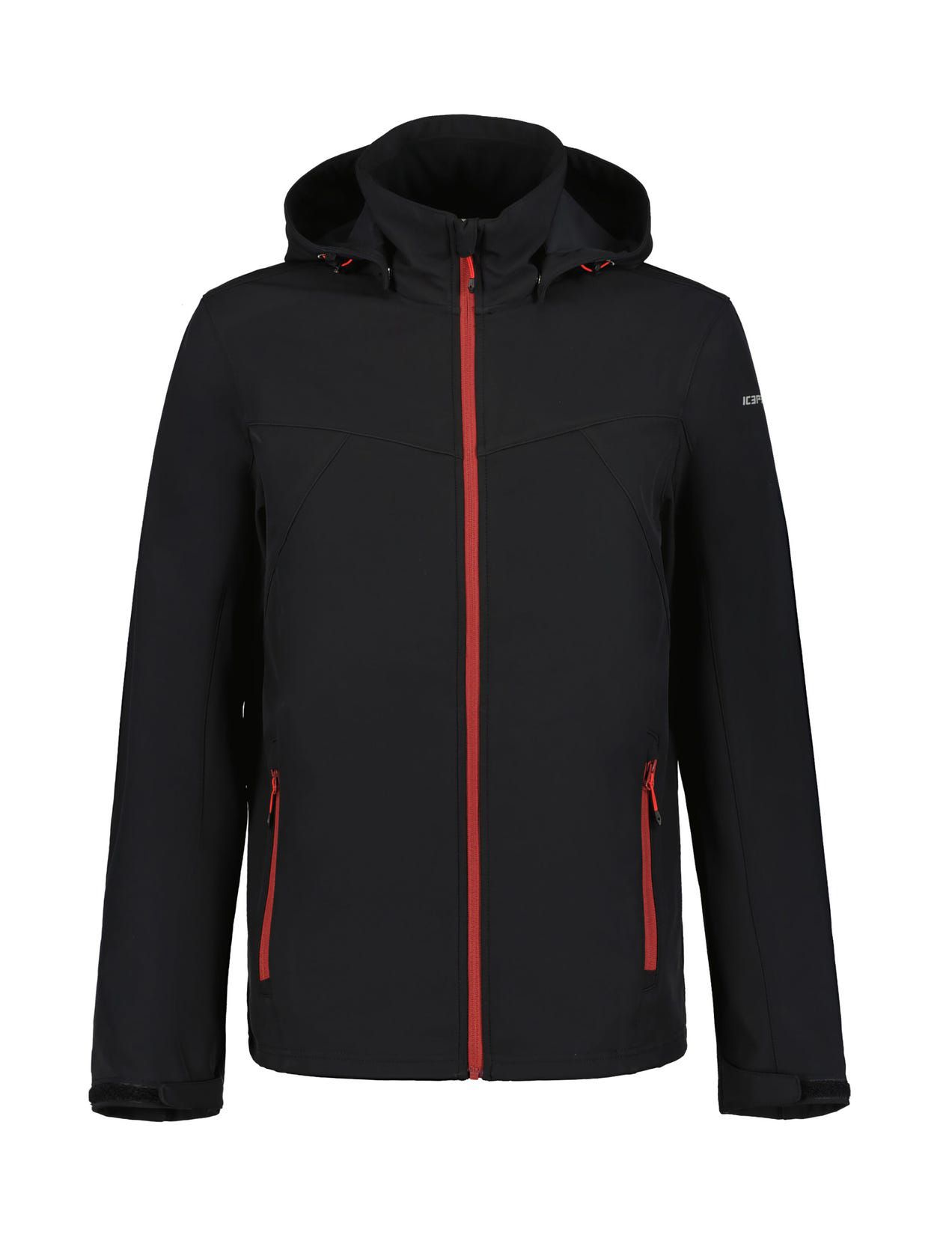 Kurtka Softshell Męskie Icepeak Brimfield Czarne | Polska-XIL631925