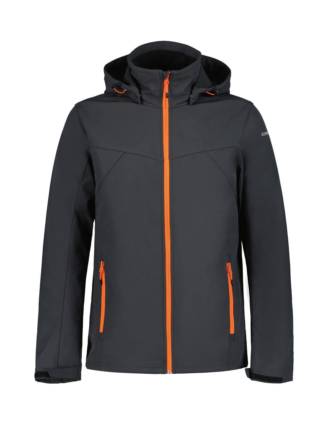 Kurtka Softshell Męskie Icepeak Brimfield Light Ciemny Szare | Polska-GTE986541