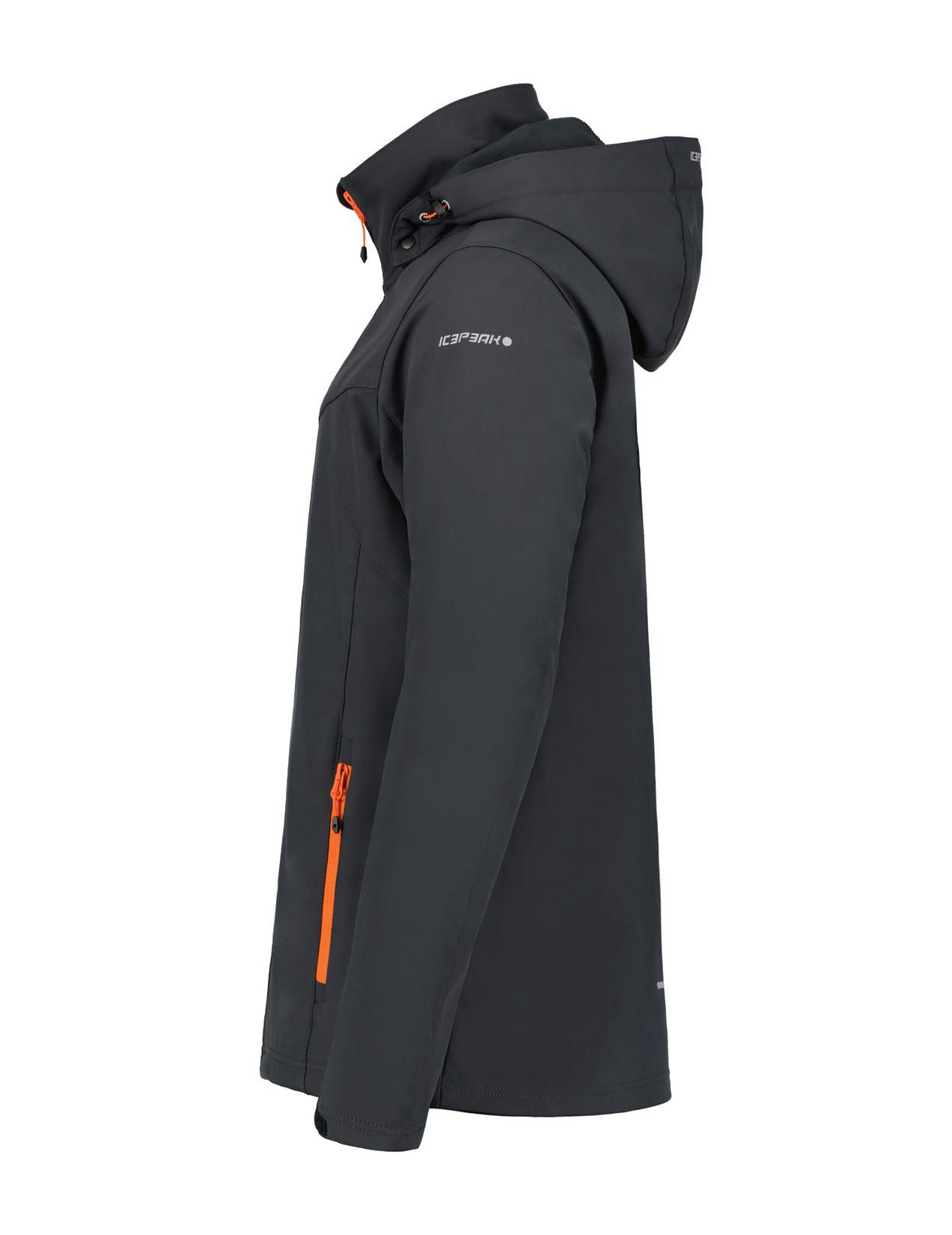 Kurtka Softshell Męskie Icepeak Brimfield Light Ciemny Szare | Polska-GTE986541