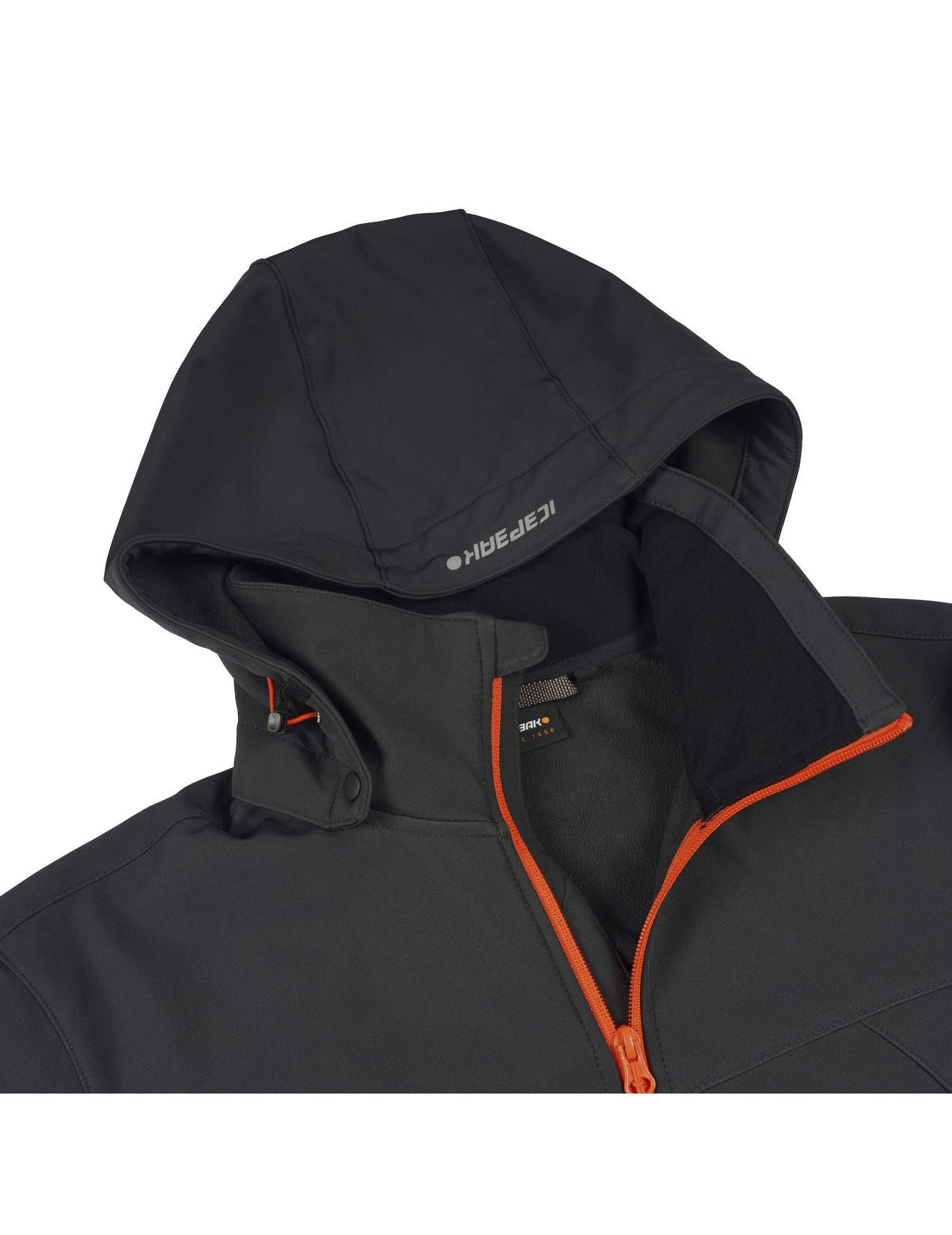 Kurtka Softshell Męskie Icepeak Brimfield Light Ciemny Szare | Polska-GTE986541