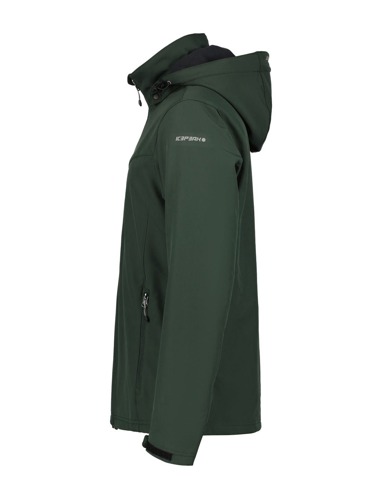 Kurtka Softshell Męskie Icepeak Brimfield Light Ciemny Zielone | Polska-FMK827650