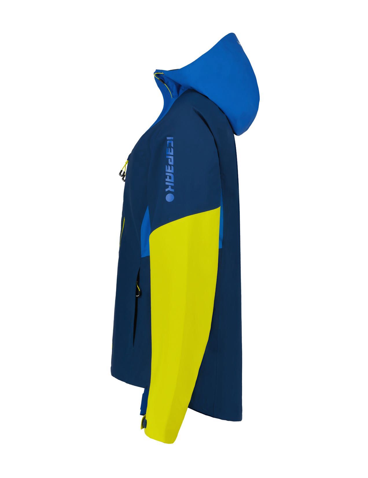 Kurtka Softshell Męskie Icepeak Dawson Królewski Niebieski Niebieskie Zielone | Polska-AGX057341