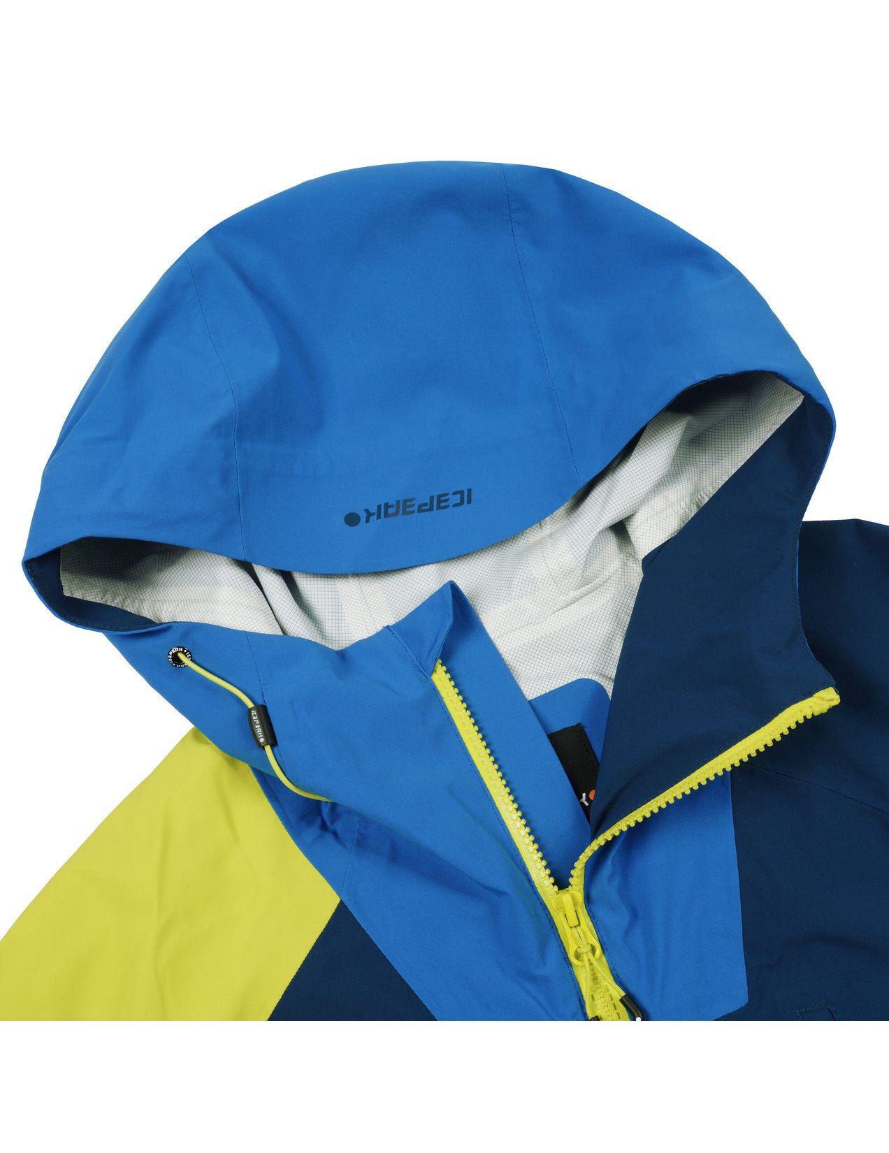 Kurtka Softshell Męskie Icepeak Dawson Królewski Niebieski Niebieskie Zielone | Polska-AGX057341