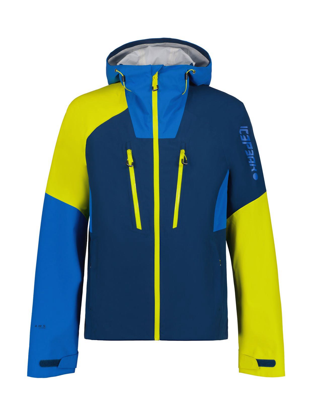 Kurtka Softshell Męskie Icepeak Dawson Królewski Niebieski Niebieskie Zielone | Polska-AGX057341