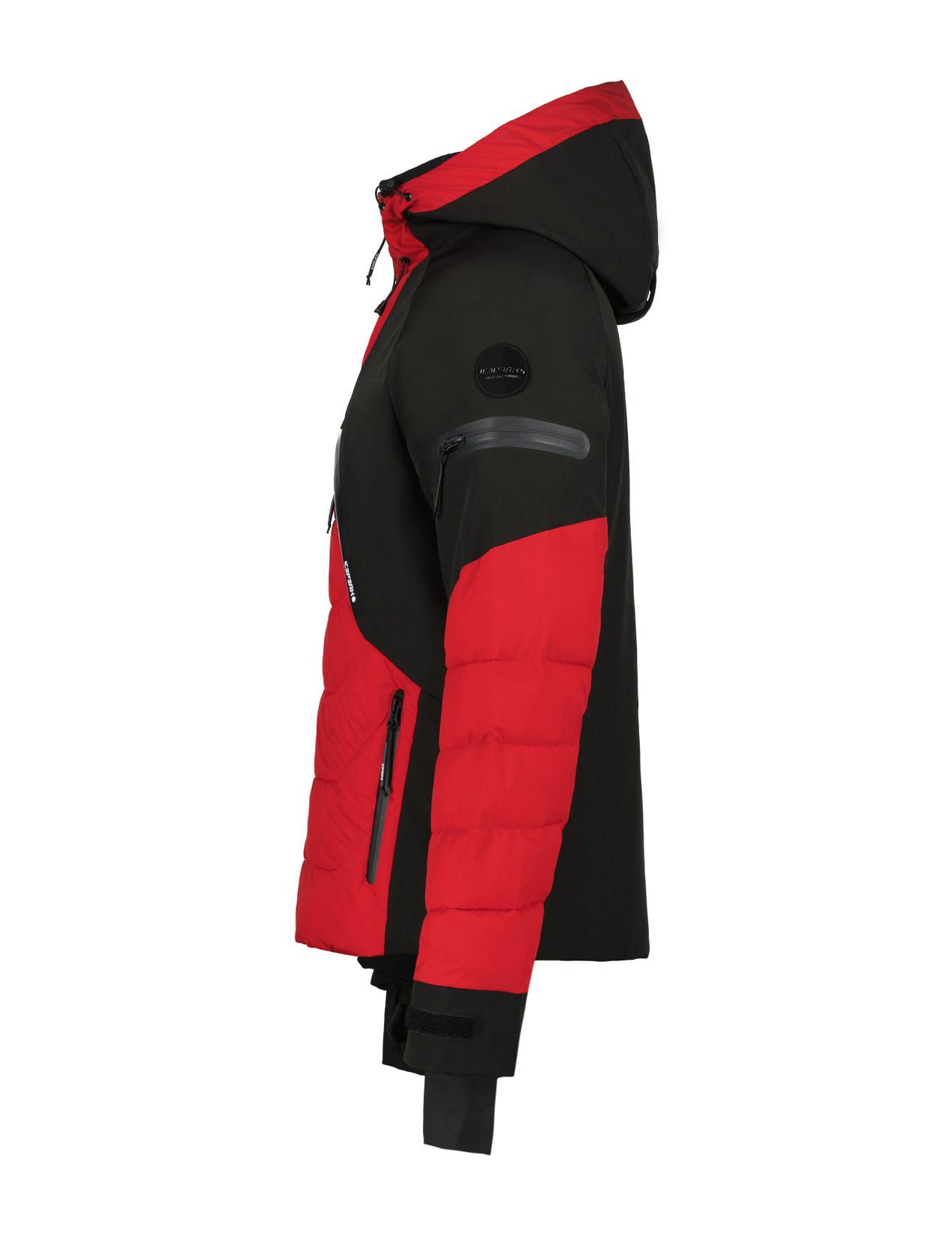 Kurtka Softshell Męskie Icepeak Ebern Czarne Czerwone | Polska-VKP632784