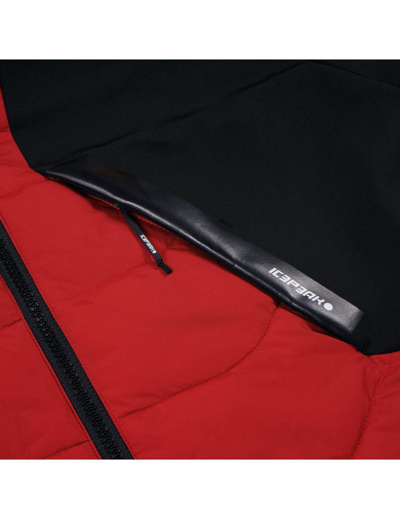 Kurtka Softshell Męskie Icepeak Ebern Czarne Czerwone | Polska-VKP632784